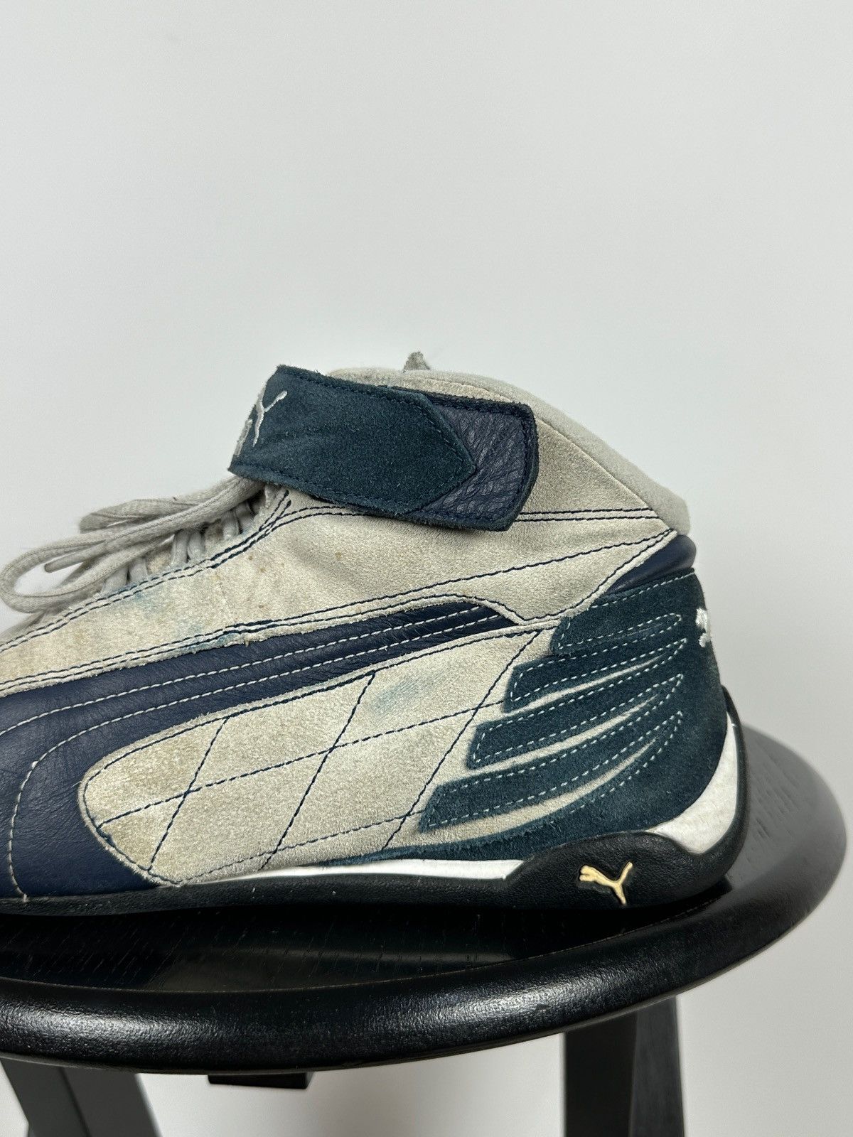 Puma Vintage Puma F1 Repli Cat Mid III SpeedCat Suede Sneakers Size US 7.5 / EU 40-41 - 12 Thumbnail