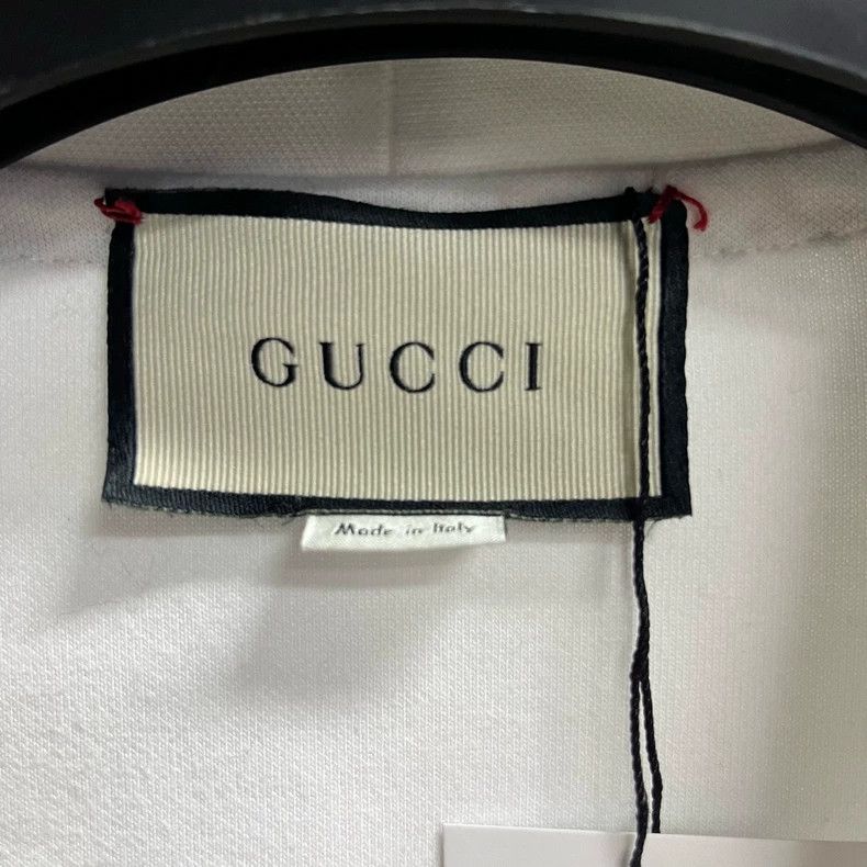 Gucci Gucci White hemp lace embroidered V-neck jacket 2504-Nextar Size S / US 4 / IT 40 - 2 Thumbnail