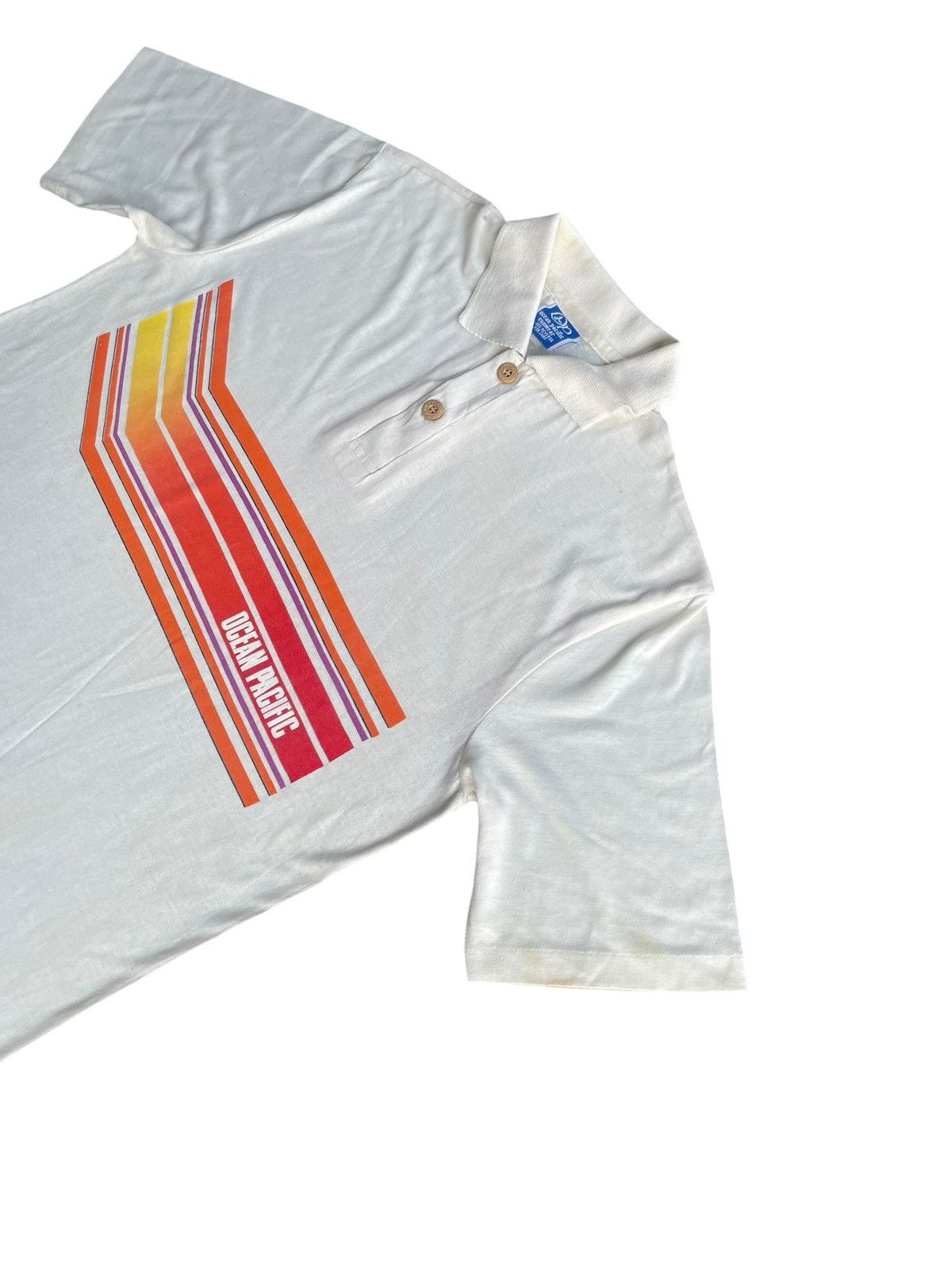 Ocean Pacific Vintage Ocean Pacific Polo Tshirt Size US L / EU 52-54 / 3 - 2 Thumbnail