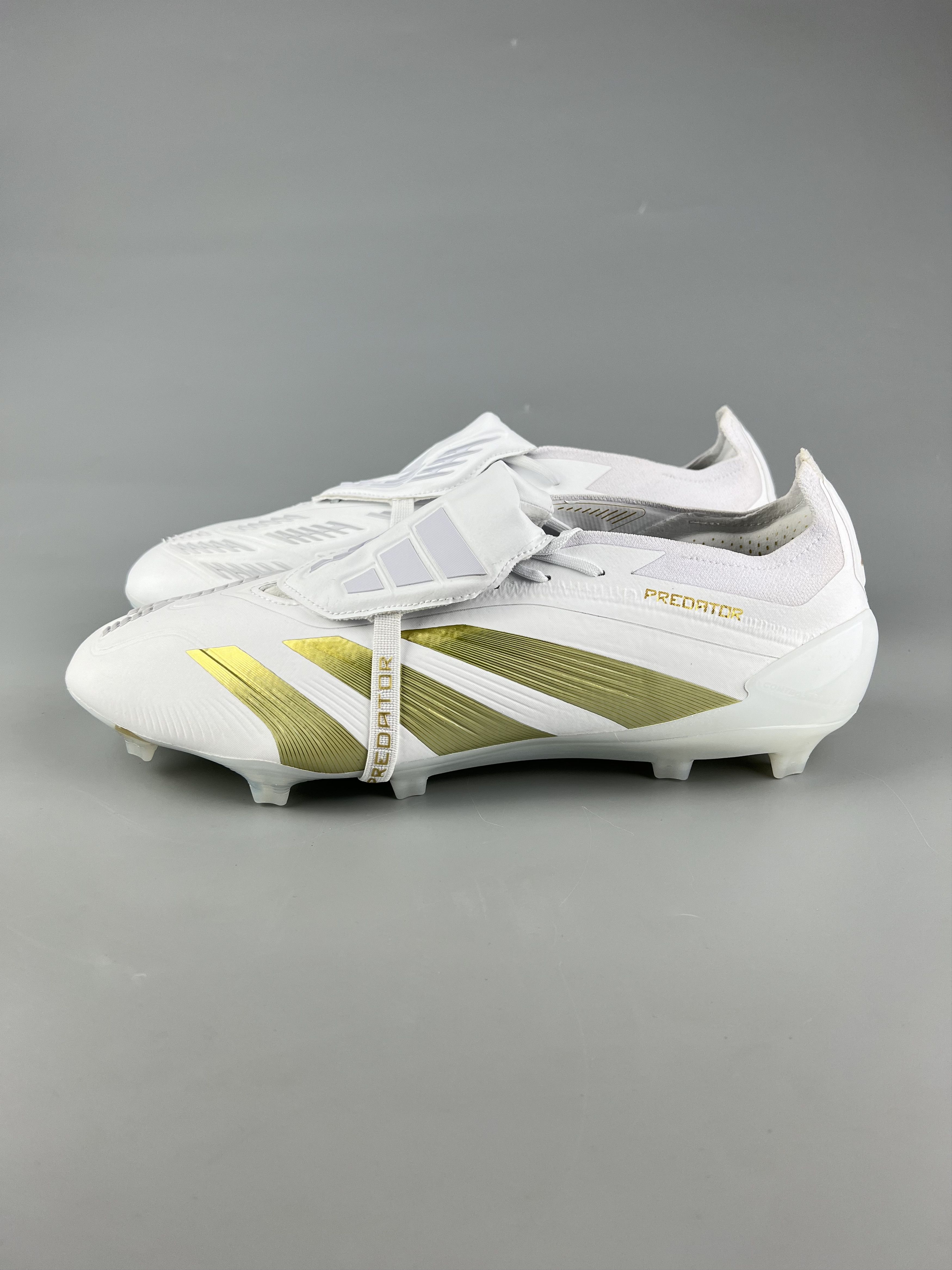 Adidas Adidas Predator Elite FT FG Men's Soccer Cleats Fold Tongue Size US 13 / EU 46 - 3 Thumbnail