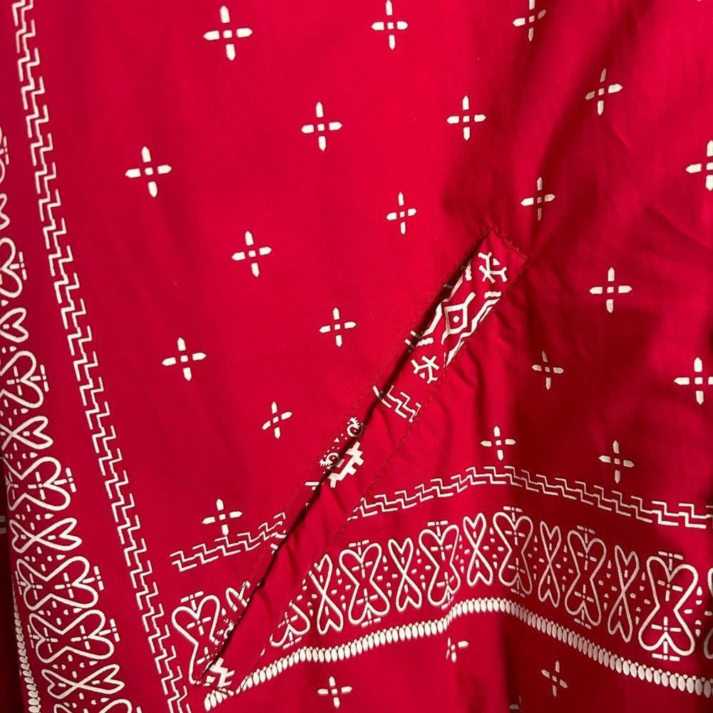 NDG Studio NDG Studio Paris Red and White Jacket withh Faux Lambskin I Size US L / EU 52-54 / 3 - 6 Thumbnail