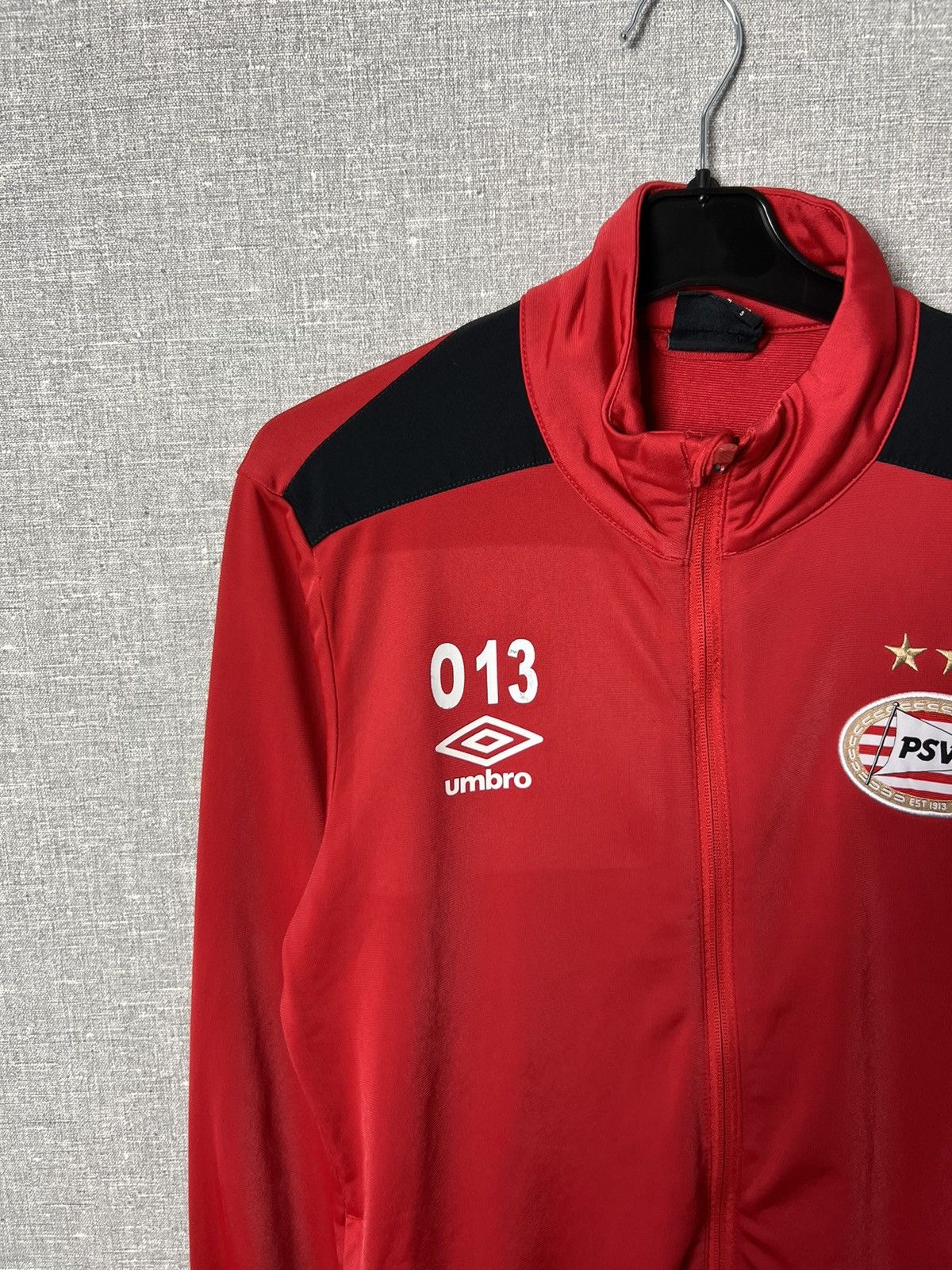 Umbro Vintage 00s Umbro PSV Eindhoven Football Training Jacket Size US S / EU 44-46 / 1 - 5 Thumbnail
