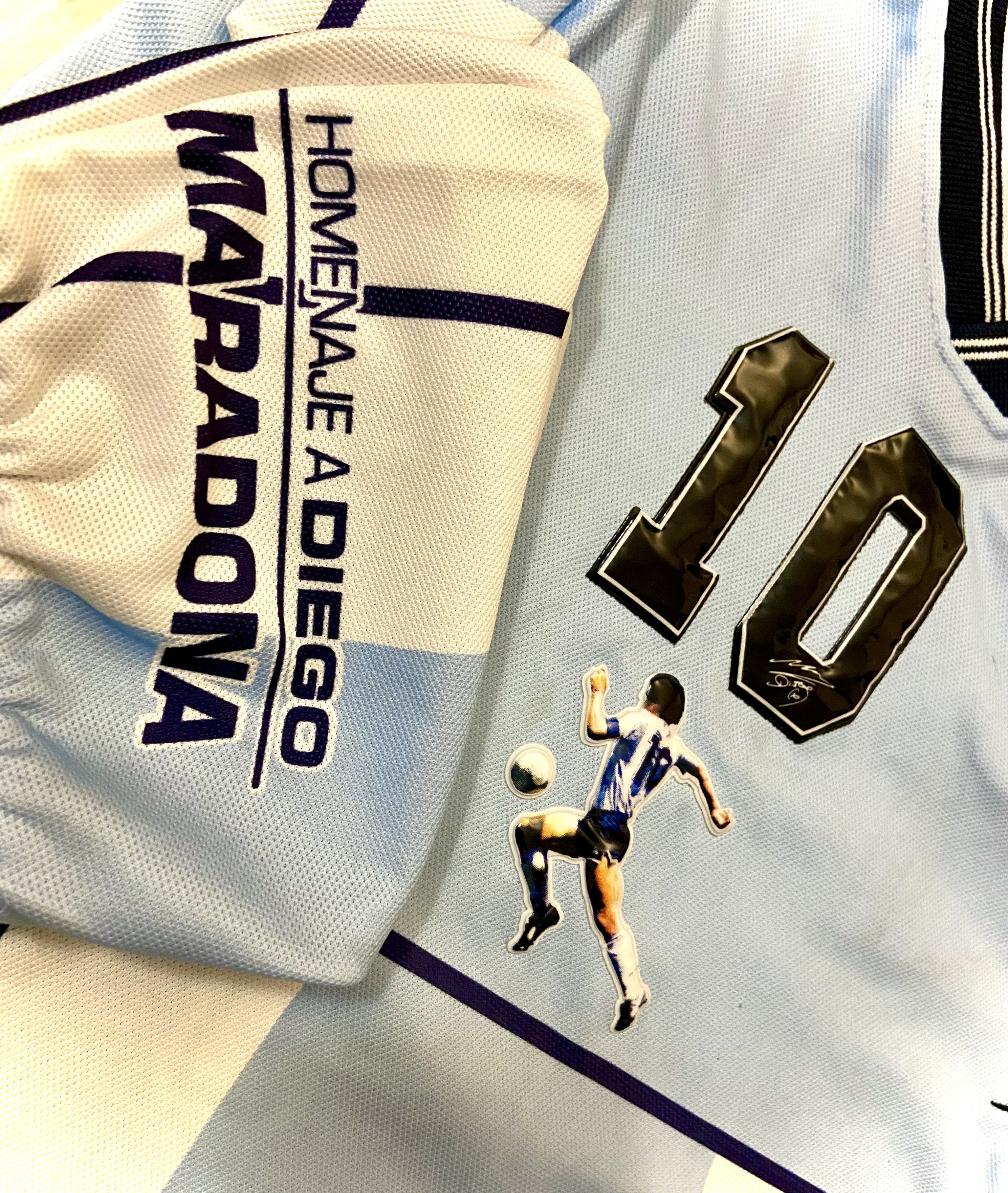 Fila "Diego Maradona Tribute Jersey by Fila - Number 10 Design Size US S / EU 44-46 / 1 - 8 Thumbnail