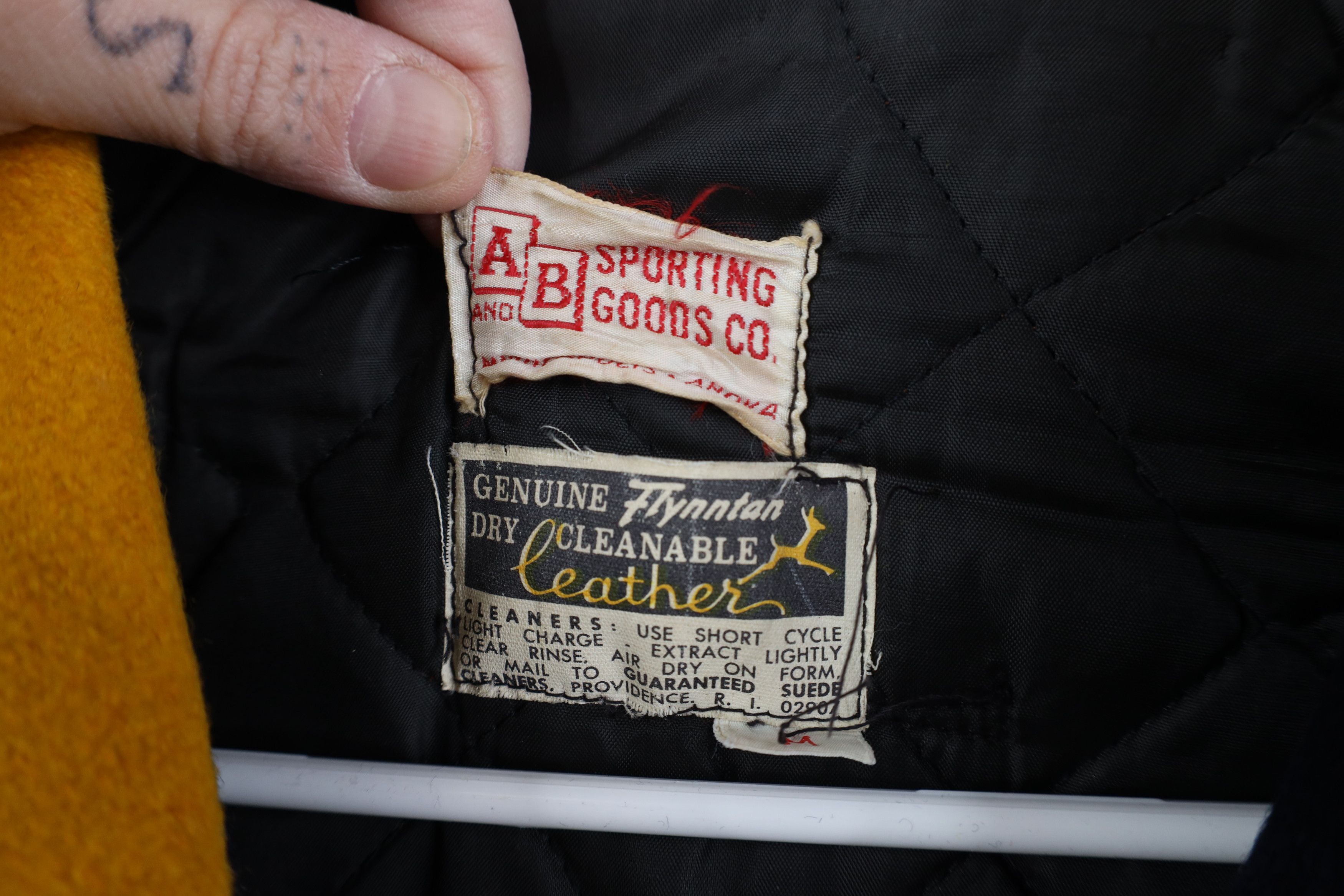 Vintage Vintage 50s Leather Cape Hooded Varsity Letterman Jacket USA Size US M / EU 48-50 / 2 - 9 Thumbnail