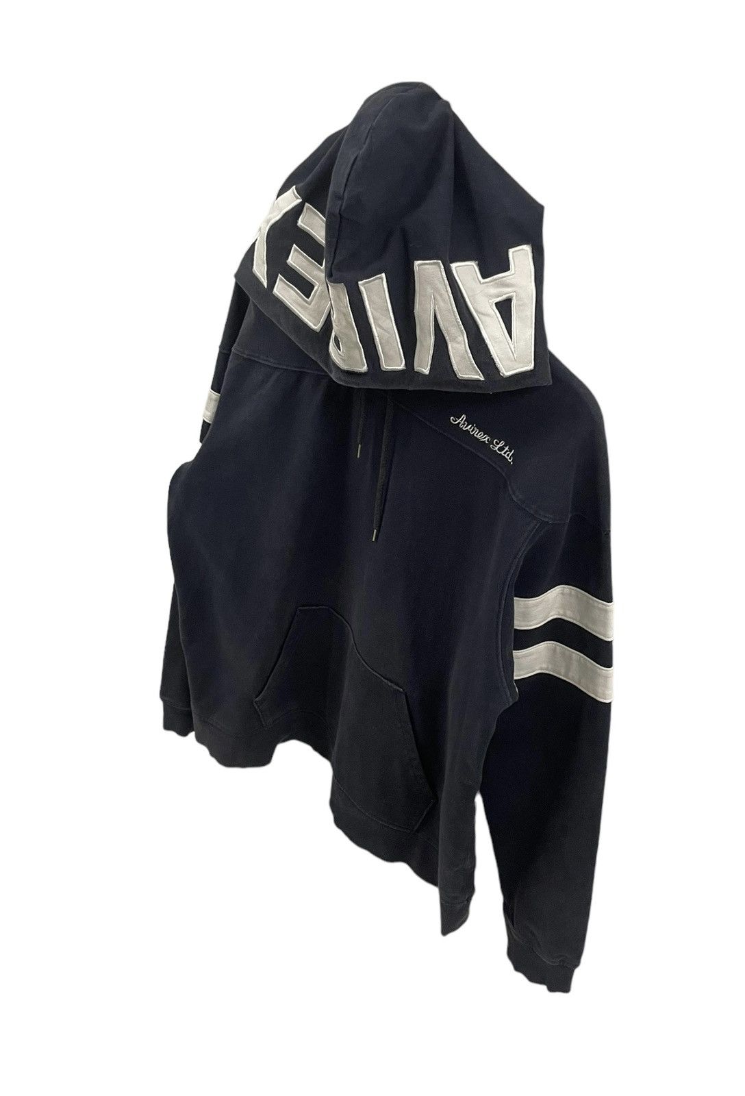 Avirex Vintage Avirex Spellout Hoodie Embroidery Logo Size US L / EU 52-54 / 3 - 3 Thumbnail