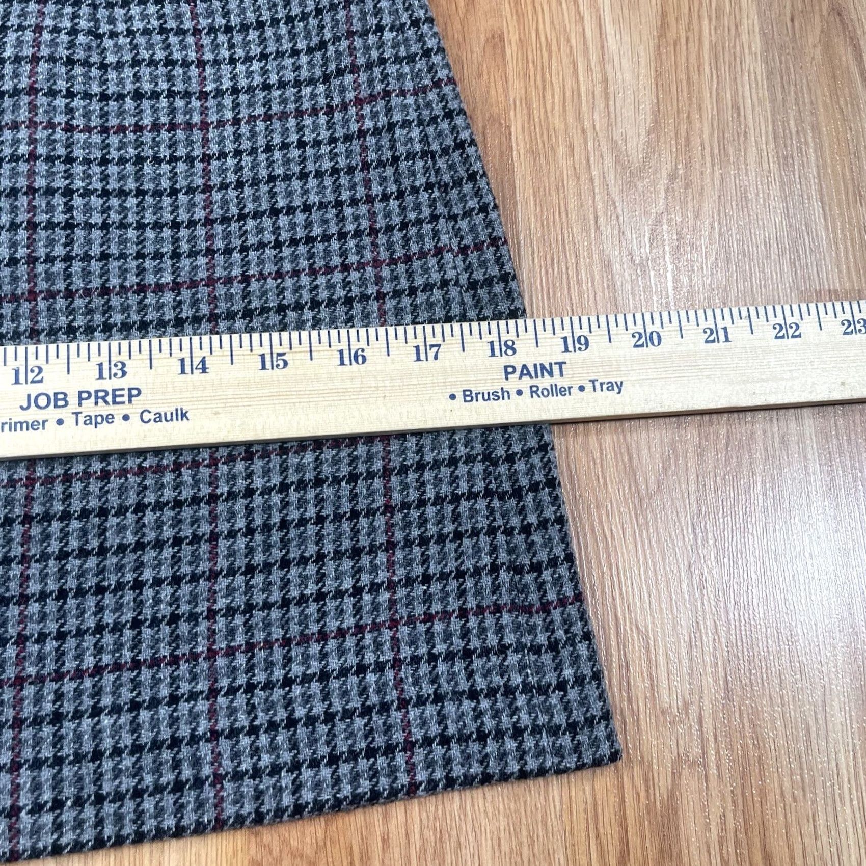 Zara Zara Skirt Women's Size S Small Wool Blend Short Above Knee Length Pencil Gray Size 28" / US 6 / IT 42 - 6 Thumbnail
