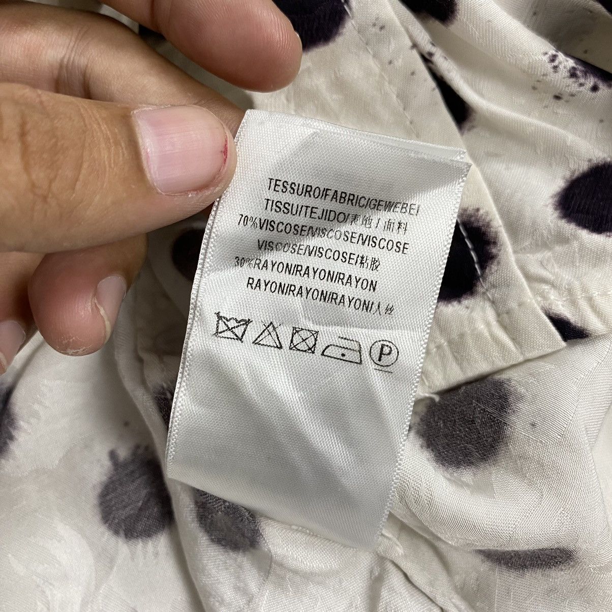 Balenciaga × Vintage BALENCIAGA Rayon Poladot Button up shirt Size L / US 10 / IT 46 - 7 Thumbnail