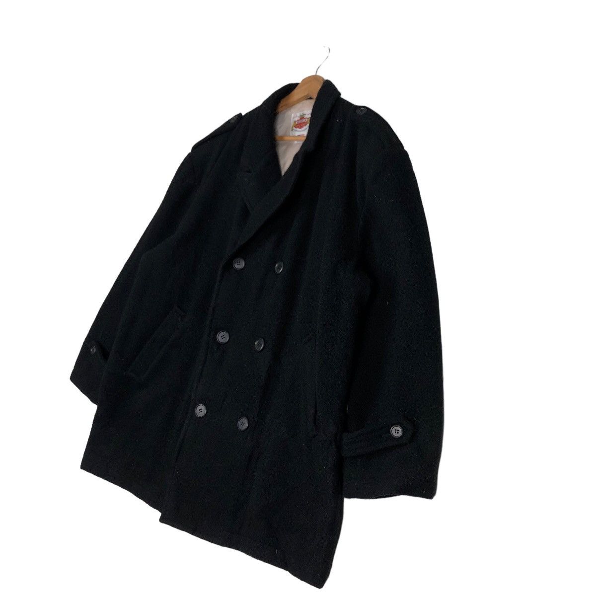 Japanese Brand 🔥Vtg Double Breast Wool Jacket Anaheim USA Biker Toyo Size US L / EU 52-54 / 3 - 2 Thumbnail