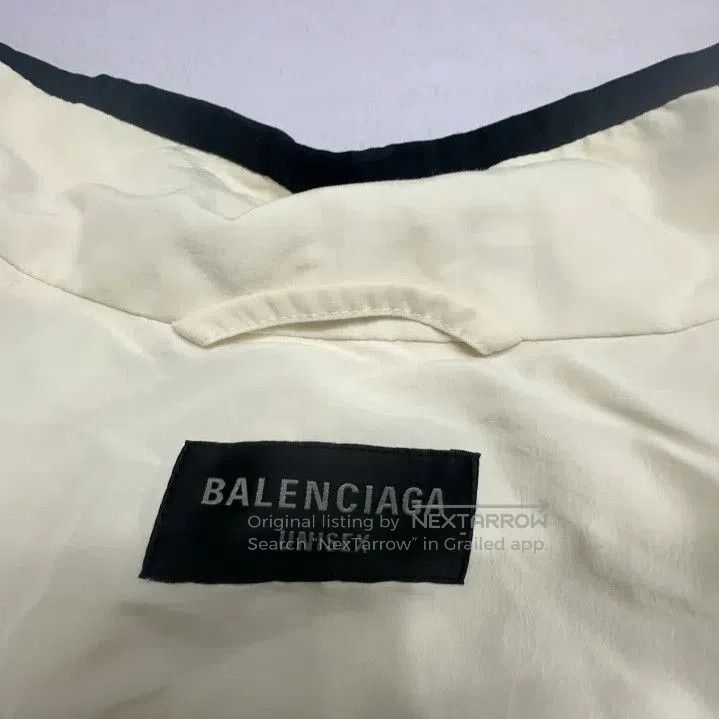 Balenciaga Balenciaga Casual Zip-Up Jacket in Black and White. Size US XXS / EU 40 - 1 Thumbnail