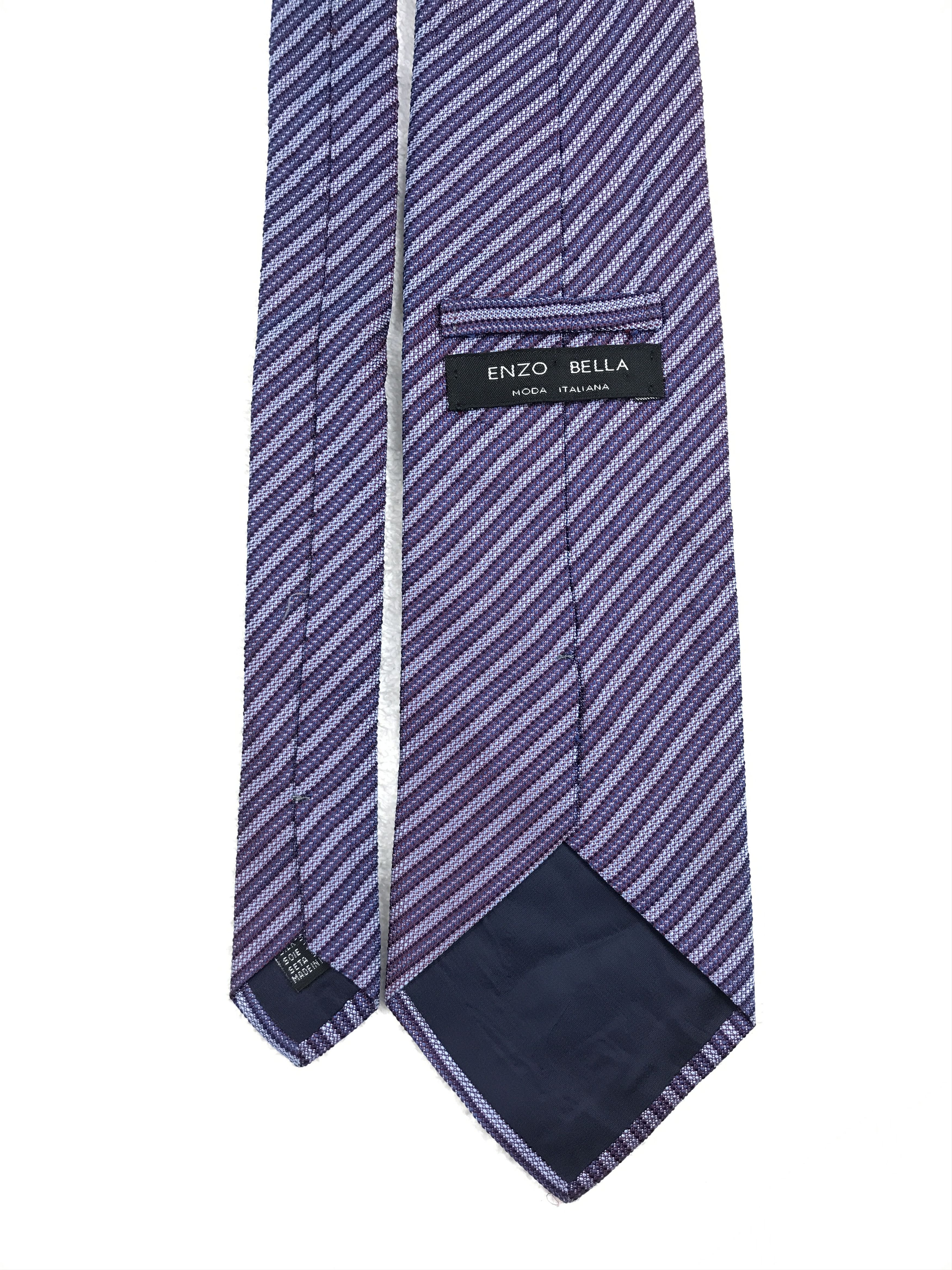 Vintage Vintage Enzo Bella Silk Necktie Size ONE SIZE - 4 Thumbnail