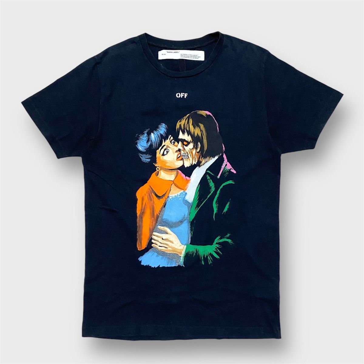 Off White OFF WHITE Kiss Graphic Print T shirt Grailed