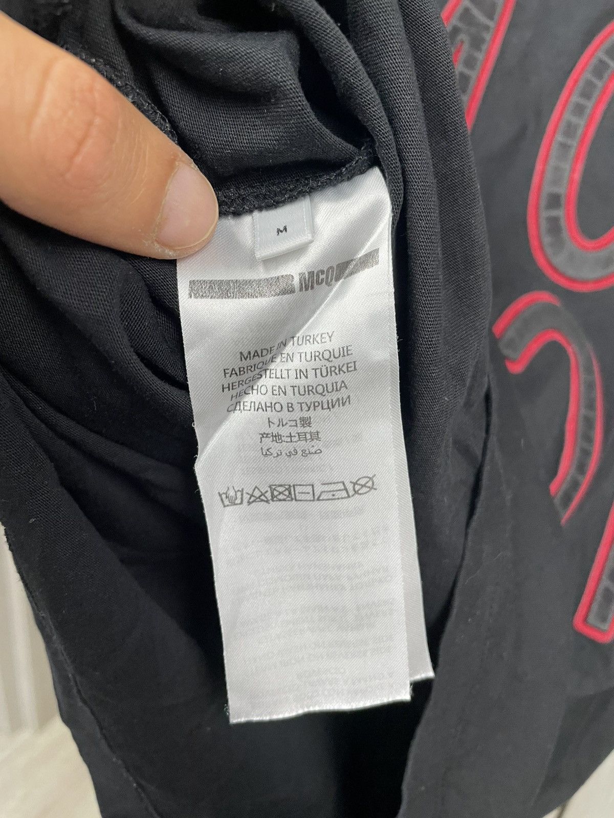 Alexander McQueen Alexander McQueen MCQ T-Shirt Tee Big Logo Size US M / EU 48-50 / 2 - 8 Thumbnail