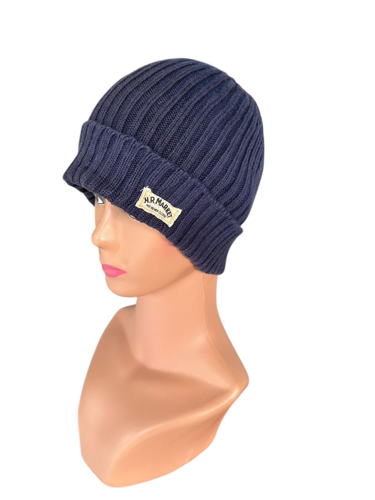 Japanese Brand × Kapital × Vintage Sunfaded HR.MARKET Japanese Brand Beanie Hats Size ONE SIZE - 6 Thumbnail