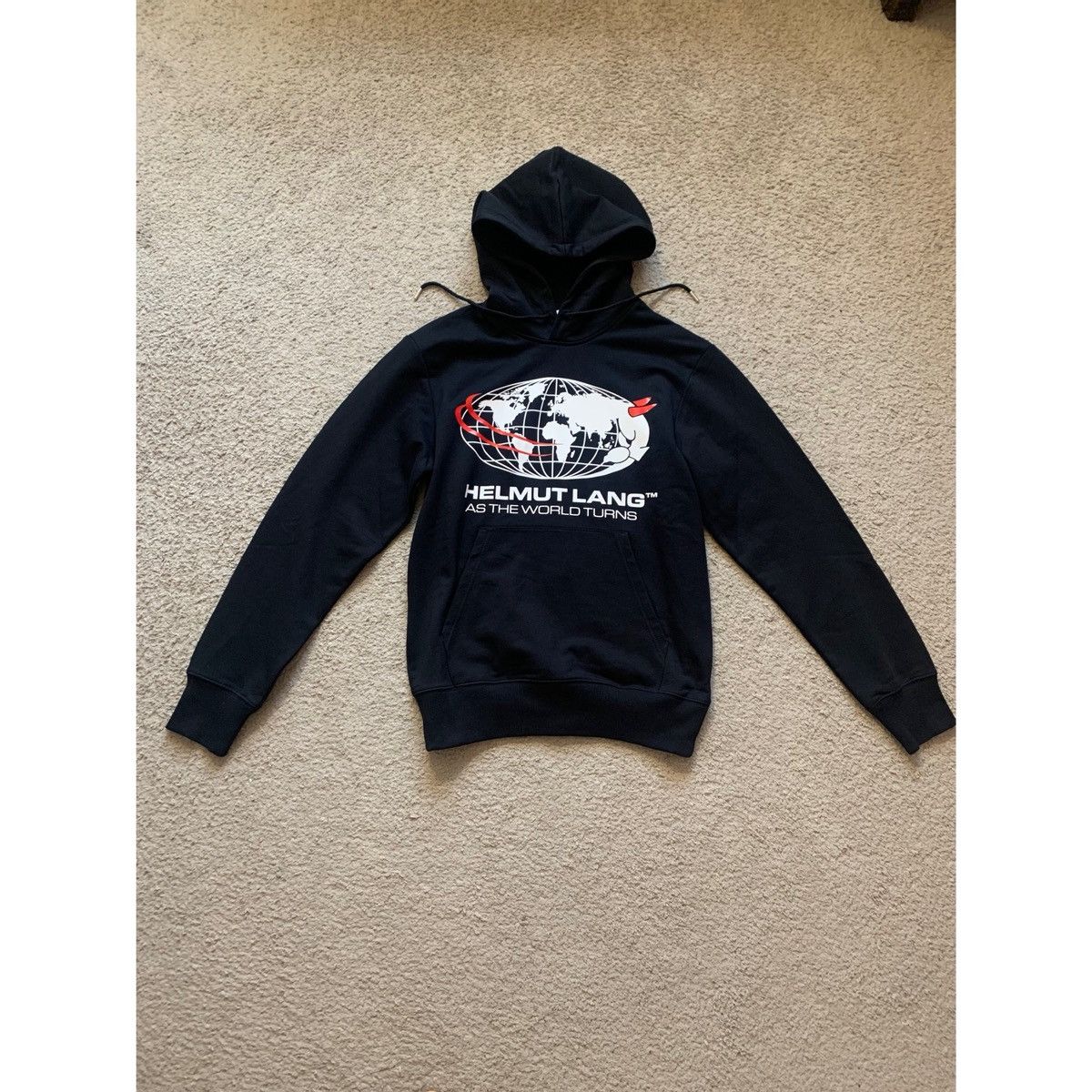Helmut Lang HELMUT LANG AS THE WORLD TURNS HOODIE Size US S / EU 44-46 / 1 - 6 Thumbnail