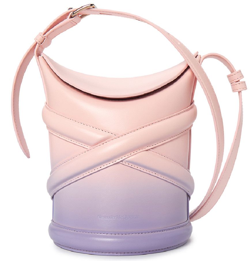 Alexander McQueen o1w1db10925 Size: OS/The Curve in Pink/Blue Size ONE SIZE - 1 Thumbnail