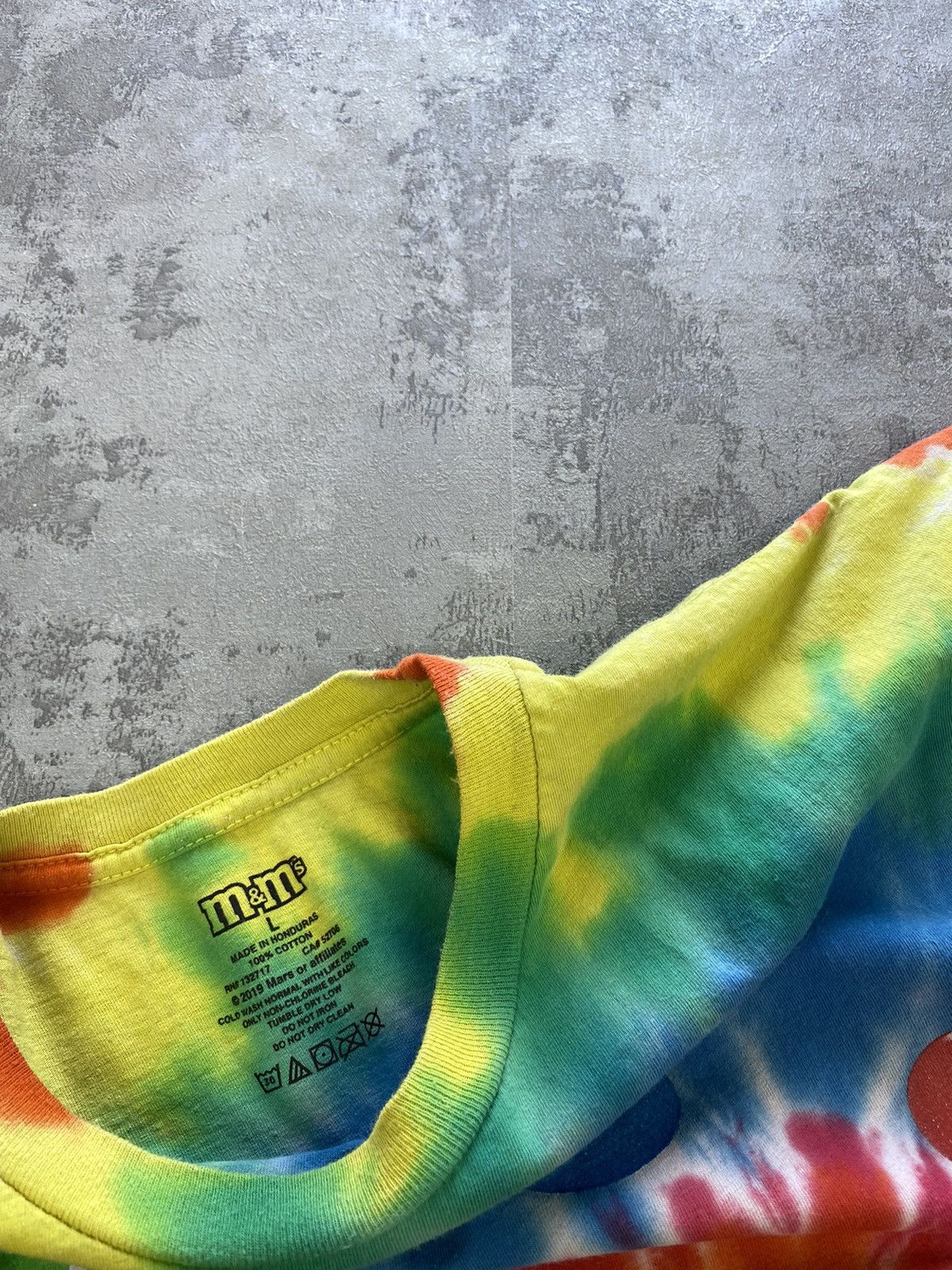 Other M&Ms Tie Dye Colorful Tee Short Sleeve Candy Promo Size US L / EU 52-54 / 3 - 4 Thumbnail