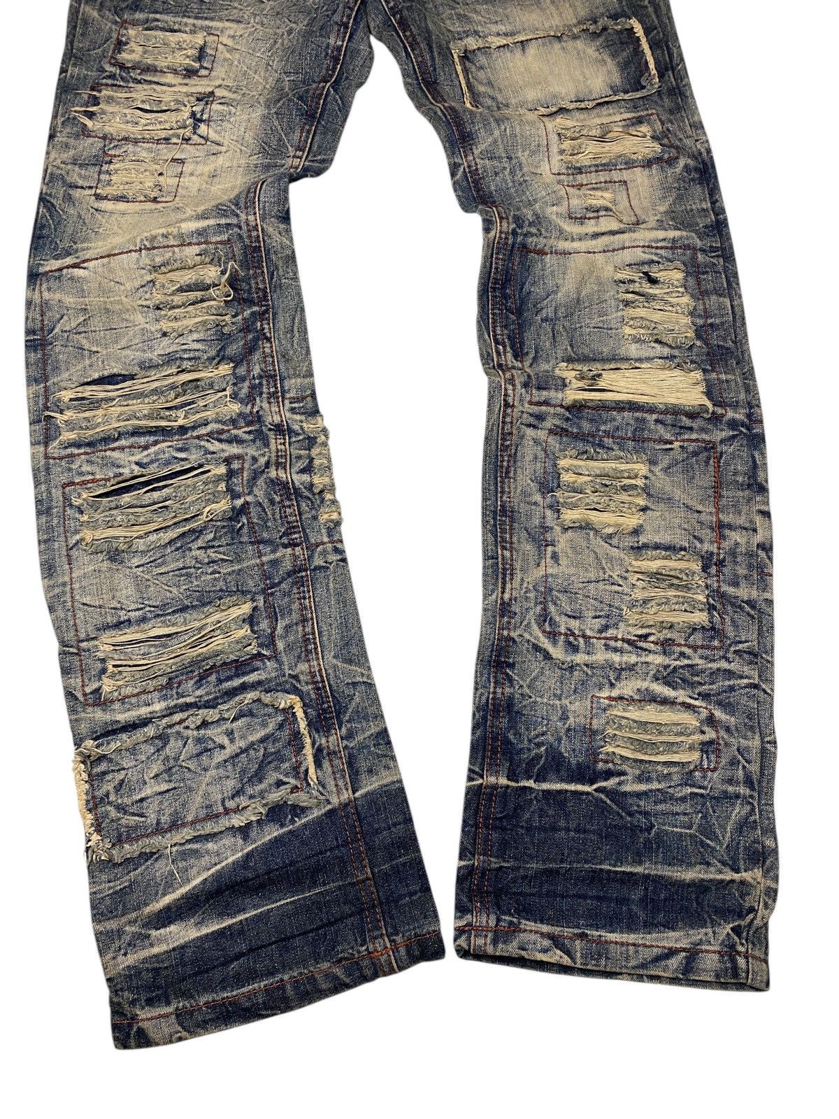 Other 2000's Lowbox Distressed Seawasb Flare Jeans Size US 31 - 8 Thumbnail