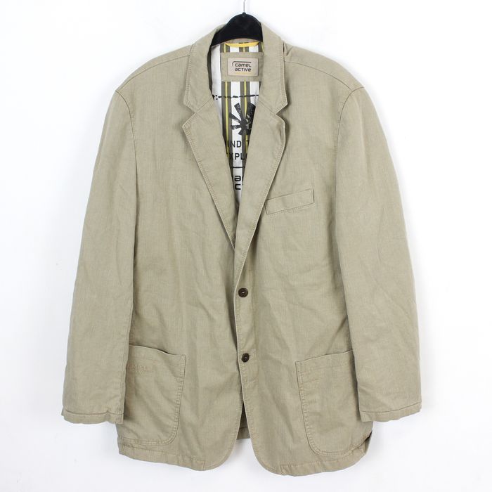 camel active 444315/7u80 Blazer Casual, Cachi, 110 Uomo