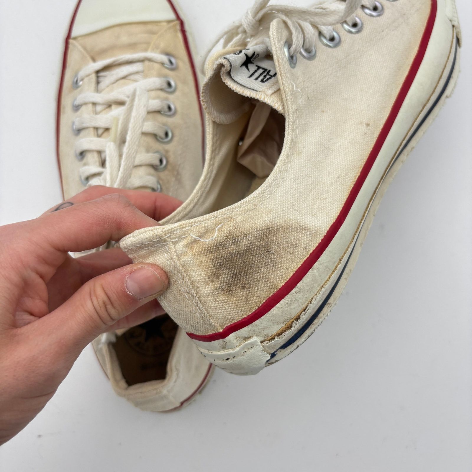 Converse Vintage 90s Converse Chuck Taylor Low Sneakers Shoes Mens 10 Size US 10 / EU 43 - 13 Thumbnail
