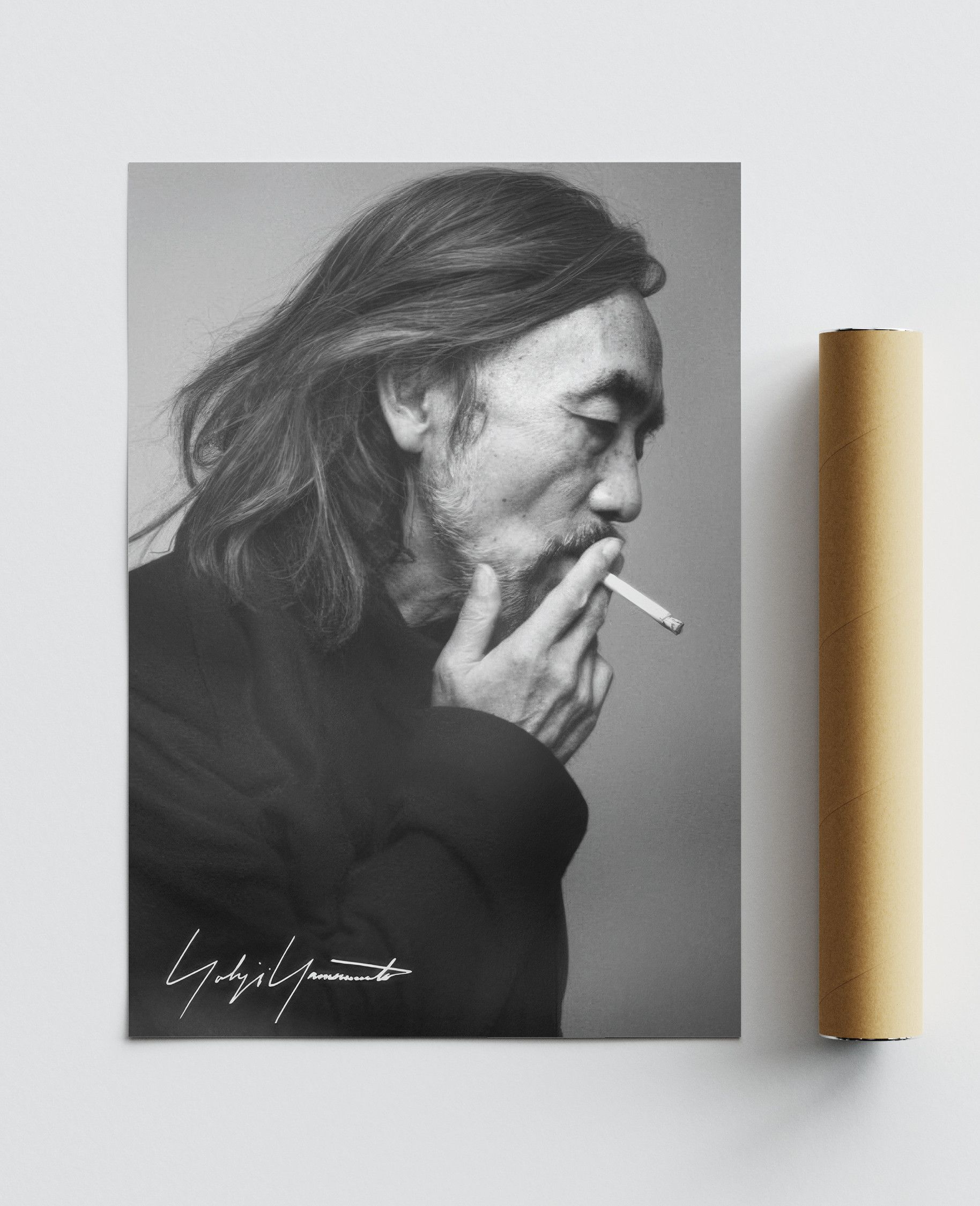 Yohji Yamamoto Yohji Yamamoto Poster Gift Vintage Archive Magazine Logo Size ONE SIZE - 4 Thumbnail