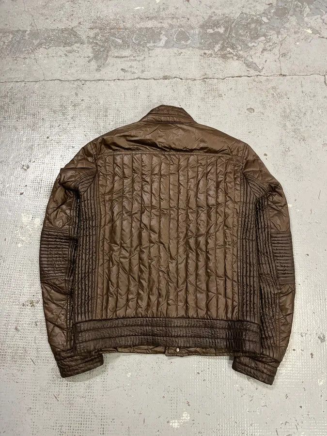 Moncler Moncler Brown Quilted Biker Puffer Jacket Size US S / EU 44-46 / 1 - 8 Thumbnail