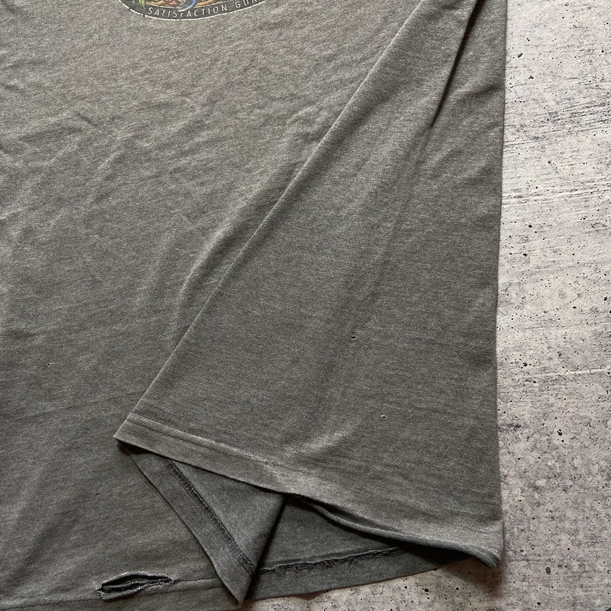 Flip Skateboards × Vintage 📌 RARE 90s Flip Skateboards Distressed T-Shirt Size US M / EU 48-50 / 2 - 14 Thumbnail