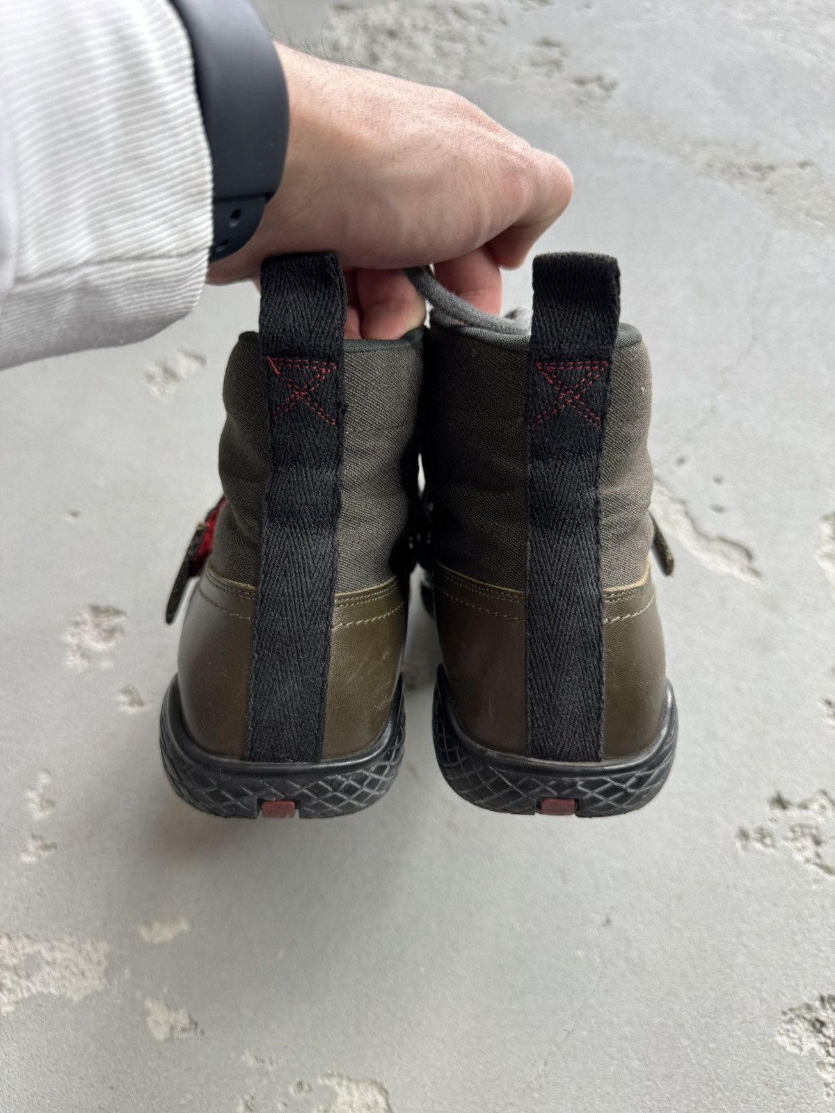 Prada Prada Boots FW 1999 Vintage High Top Brown Military Size US 5 / EU 37 - 5 Thumbnail