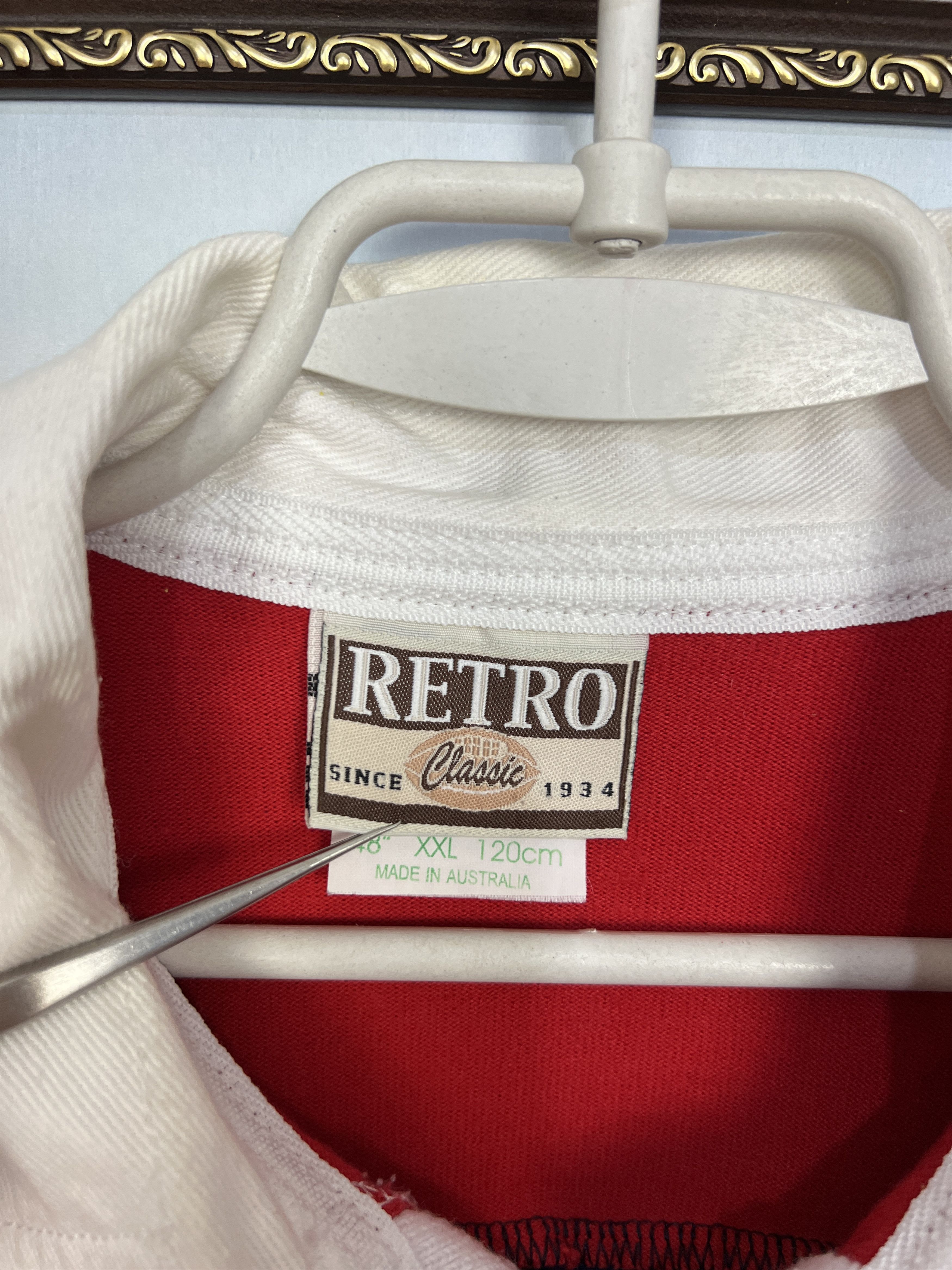 Vintage Sydney Roosters Rugby Union Long Sleeve Jersey Trikot Size US XXL / EU 58 / 5 - 7 Thumbnail