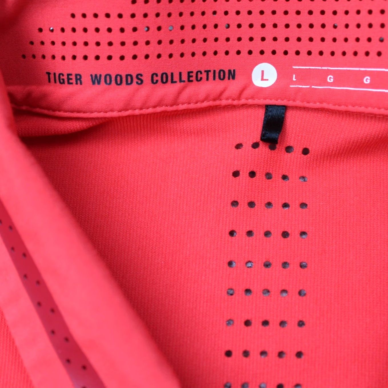Nike Nike Tiger Woods Polo Shirt Men L Red Dri-Fit Short Sleeve Golf Shirt BWRiese Size US L / EU 52-54 / 3 - 5 Thumbnail