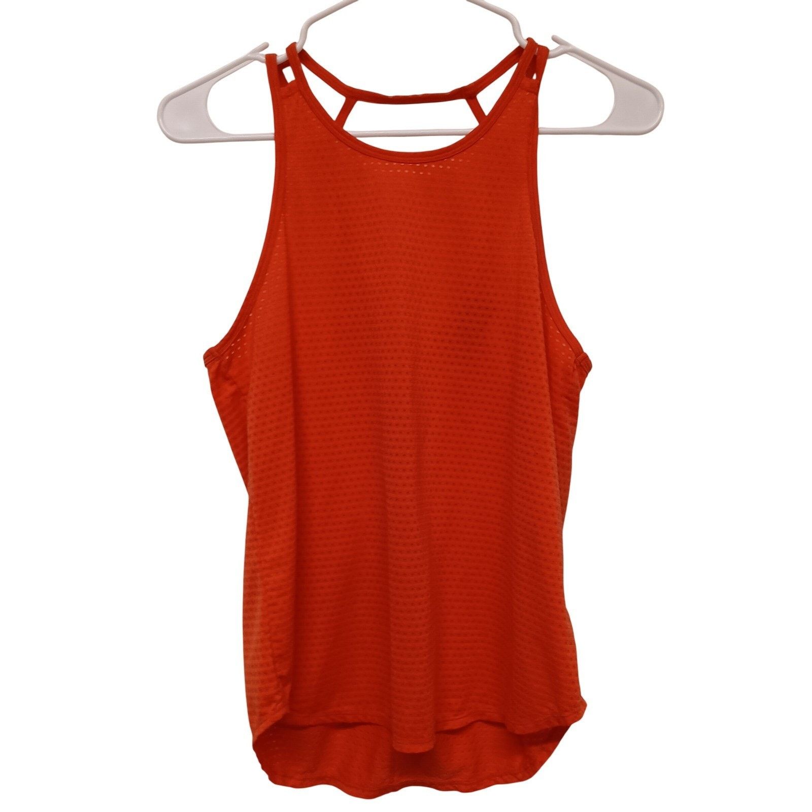 Athleta Athleta Women's Orange Athletic Racerback Tank Top Size XS Size XS / US 0-2 / IT 36-38 - 6 Thumbnail