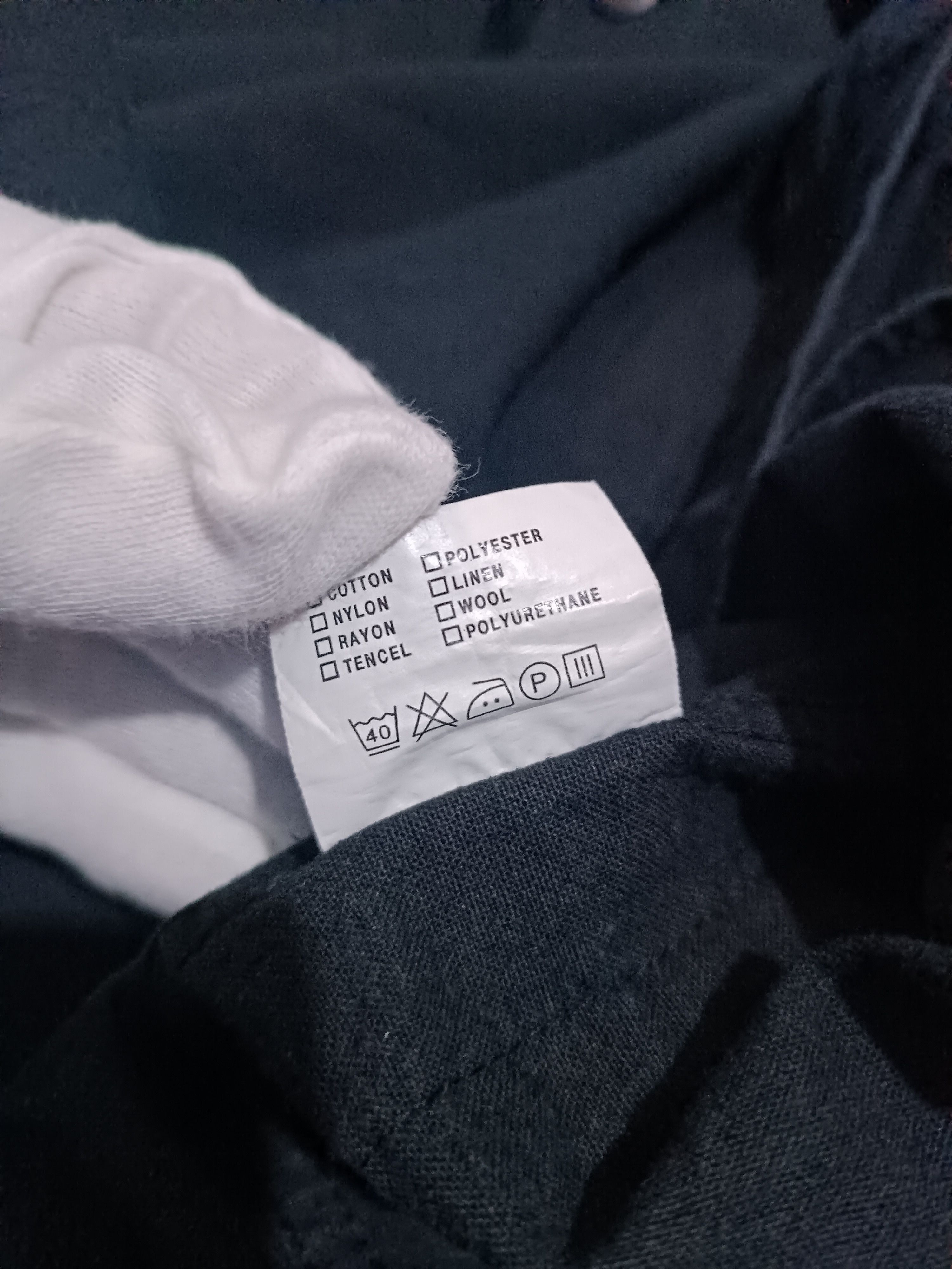 Japanese Brand Fade Black Double Layer BDU Chore Jacket Issey Yohji Style Size US L / EU 52-54 / 3 - 7 Thumbnail
