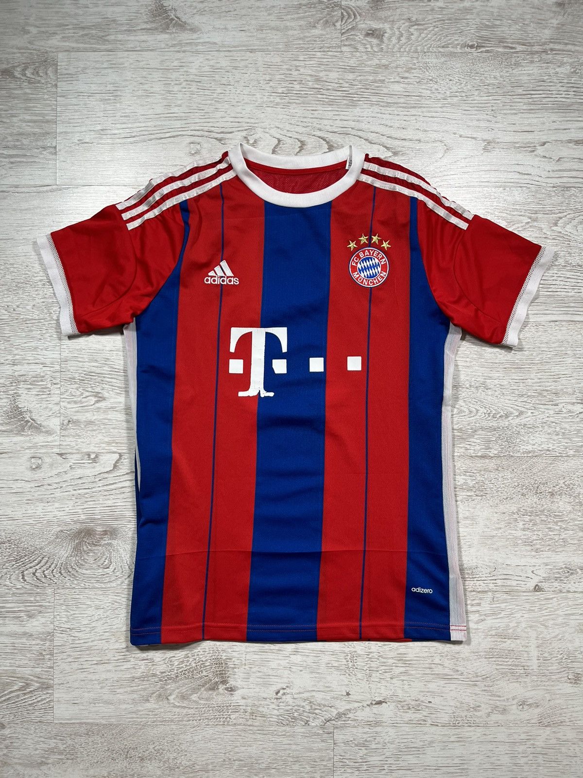 Adidas × Vintage Adidas Bayern Munchen 2014/2015 Home Jersey Size US S / EU 44-46 / 1 - 1 Thumbnail