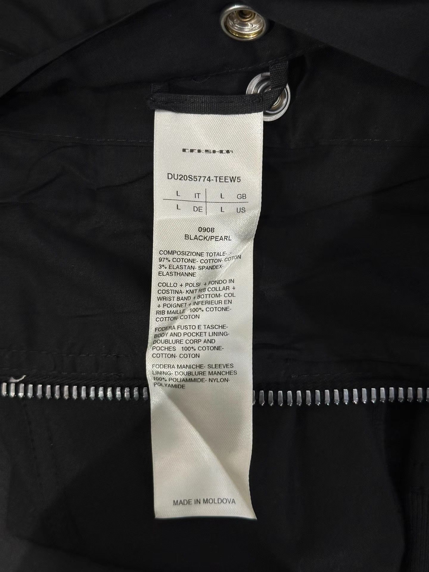 Rick Owens Rick Owens Webbing Bomber Jacket K35 Size US L / EU 52-54 / 3 - 8 Thumbnail