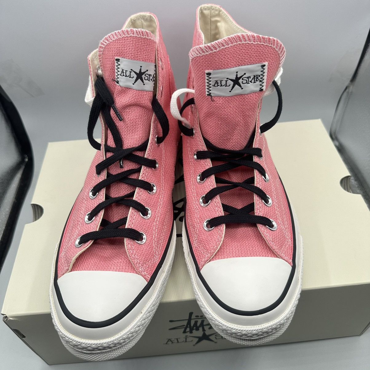 Converse × Stussy Converse Stussy x Chuck Taylor Surfman Pink Size 10 Men/12 W Size US 10 / EU 43 - 5 Thumbnail