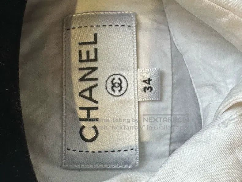 Chanel Chanel Tie shirt Size XXS / US 00 / IT 34 - 3 Thumbnail