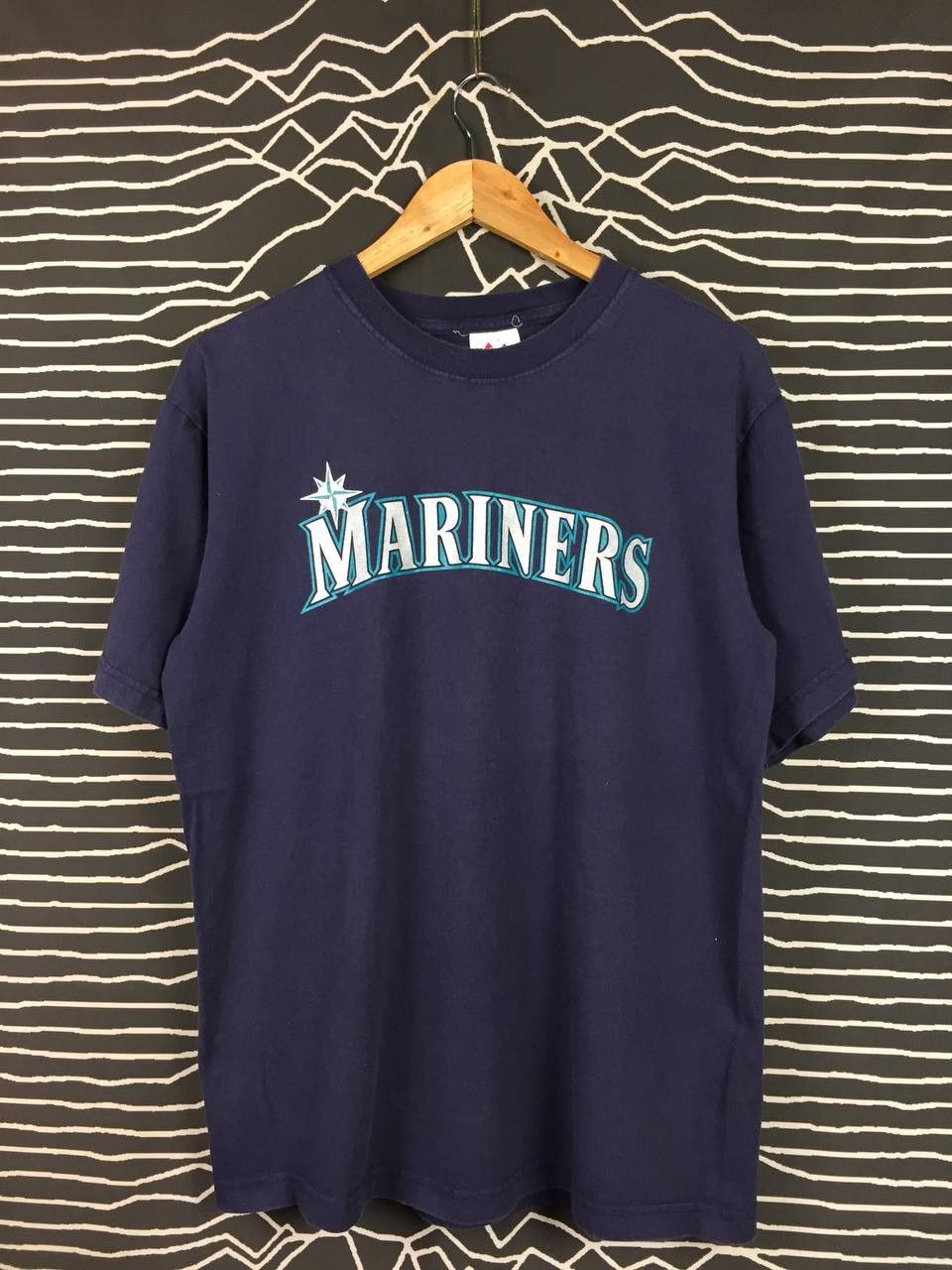 Majestic × Sports Specialties × Vintage Vtg Majestic MLB Seattle Mariners Dan Wilson Tee Size US M / EU 48-50 / 2 - 2 Thumbnail