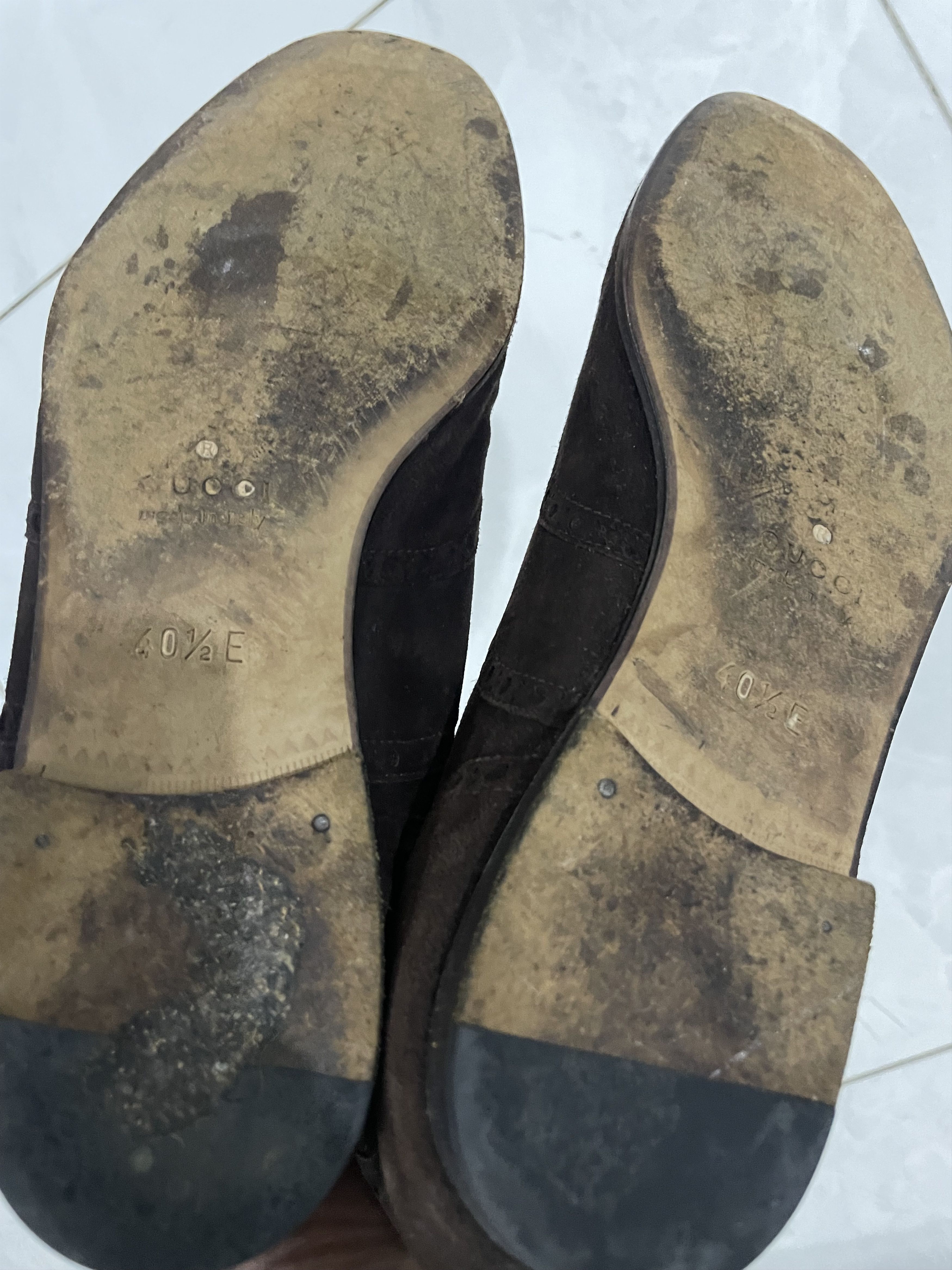 Gucci Gucci suede shoes Size US 7.5 / EU 40-41 - 7 Thumbnail