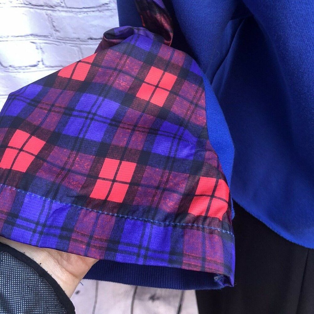 Other NWT New LF BSBW Oversized Cropped Hoodie Sweatshirt Plaid S Size XS / US 0-2 / IT 36-38 - 6 Thumbnail