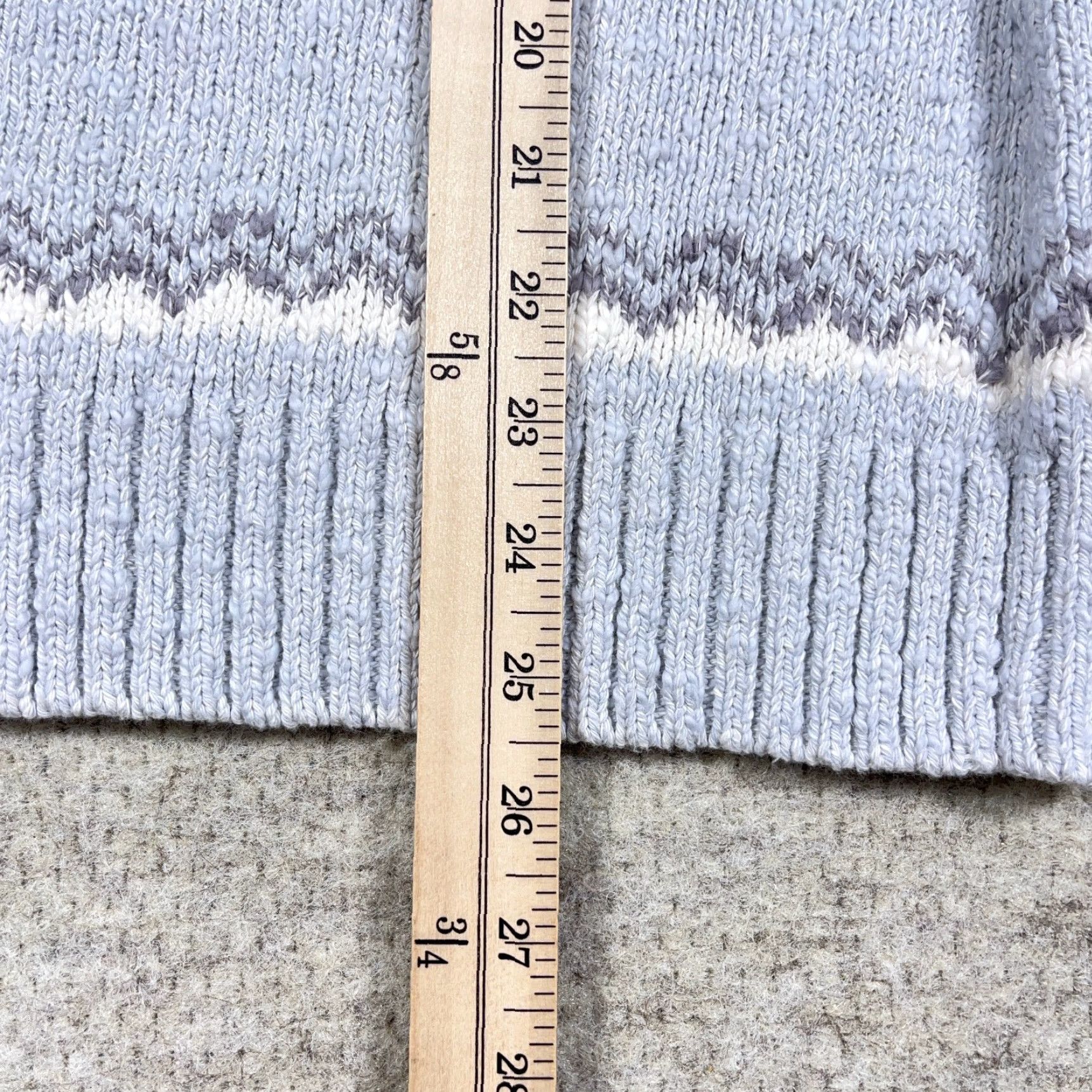 Vintage VINTAGELL Bean Sweater Women XS Gray Chunky Knit Nordic Roll Turtle Neck Rib Heavy Size XS / US 0-2 / IT 36-38 - 6 Thumbnail