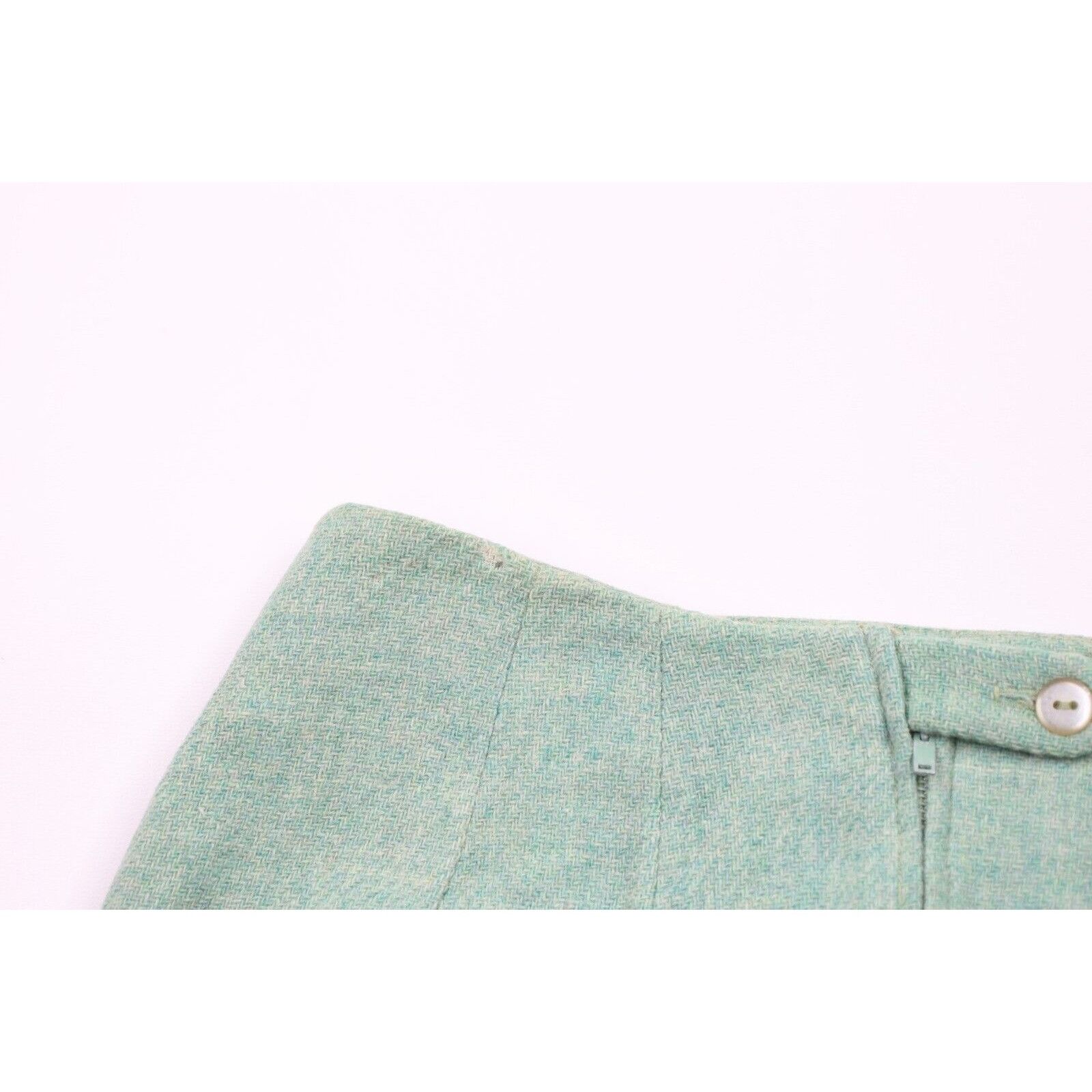 Vintage Vintage 60s 70s Streetwear Wool Tweed Pencil Skirt Size 26" / US 2 / IT 38 - 11 Thumbnail