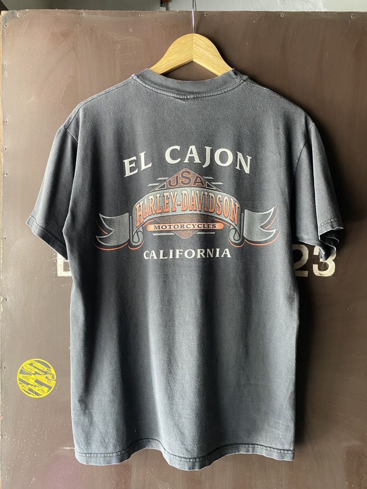 Harley Davidson Vintage Harley Davidson Flame Eagle El cajon California Size US M / EU 48-50 / 2 - 4 Thumbnail