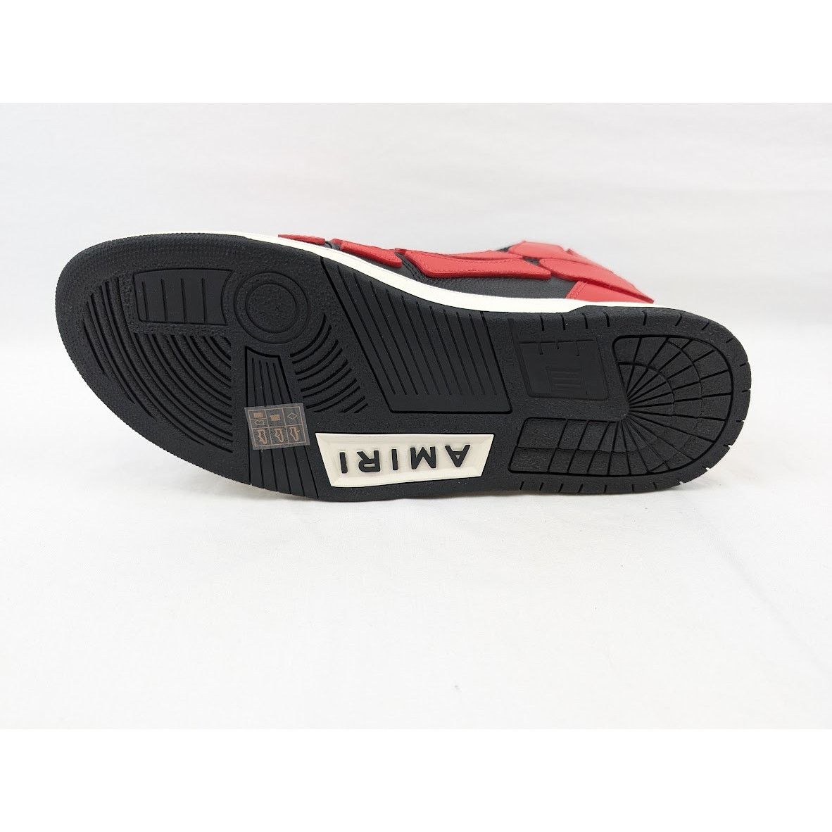 Amiri o1rshd1 Q:3 / Skel top hi / Skeleton high top Sneakers Size US 11 / EU 44 - 10 Thumbnail