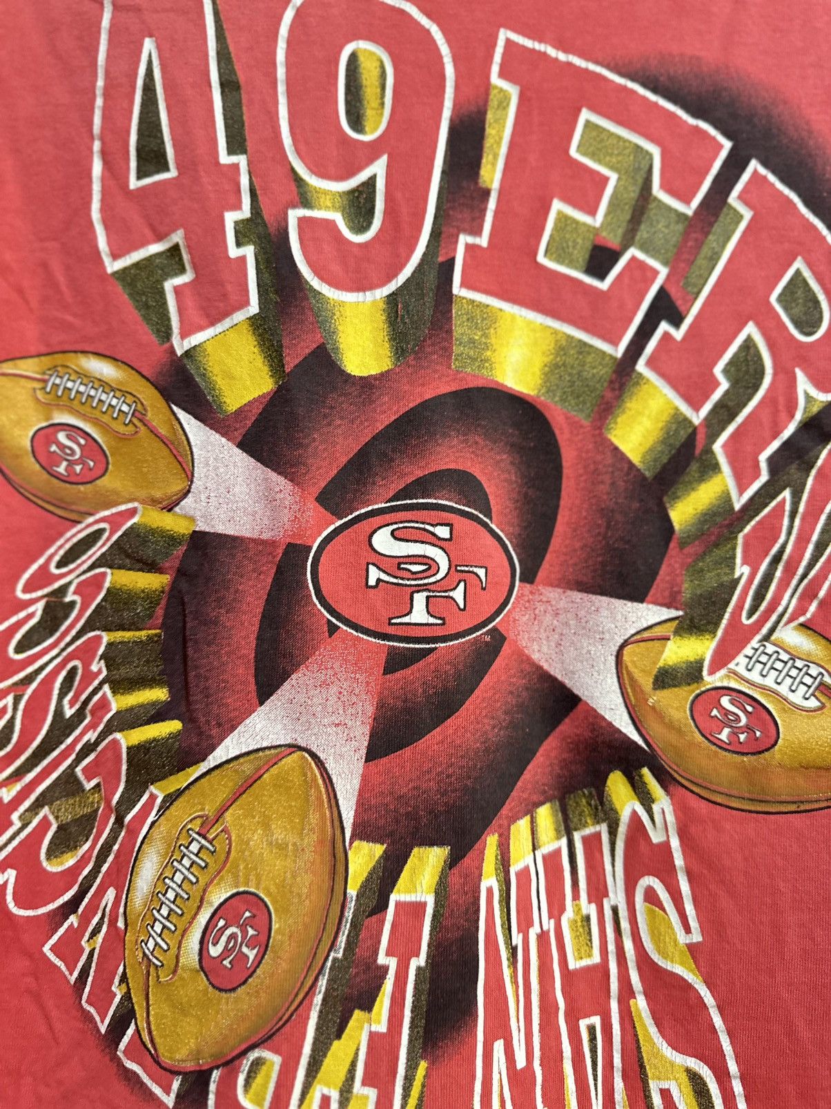 Vintage 90s NFL San Francisco Faded Tee