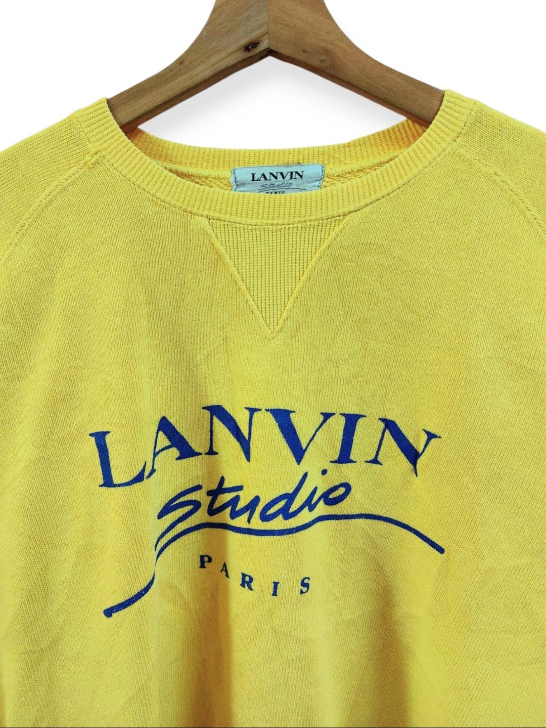Lanvin Lanvin Studio Paris Sweatshirt Nice Design Size US S / EU 44-46 / 1 - 6 Thumbnail