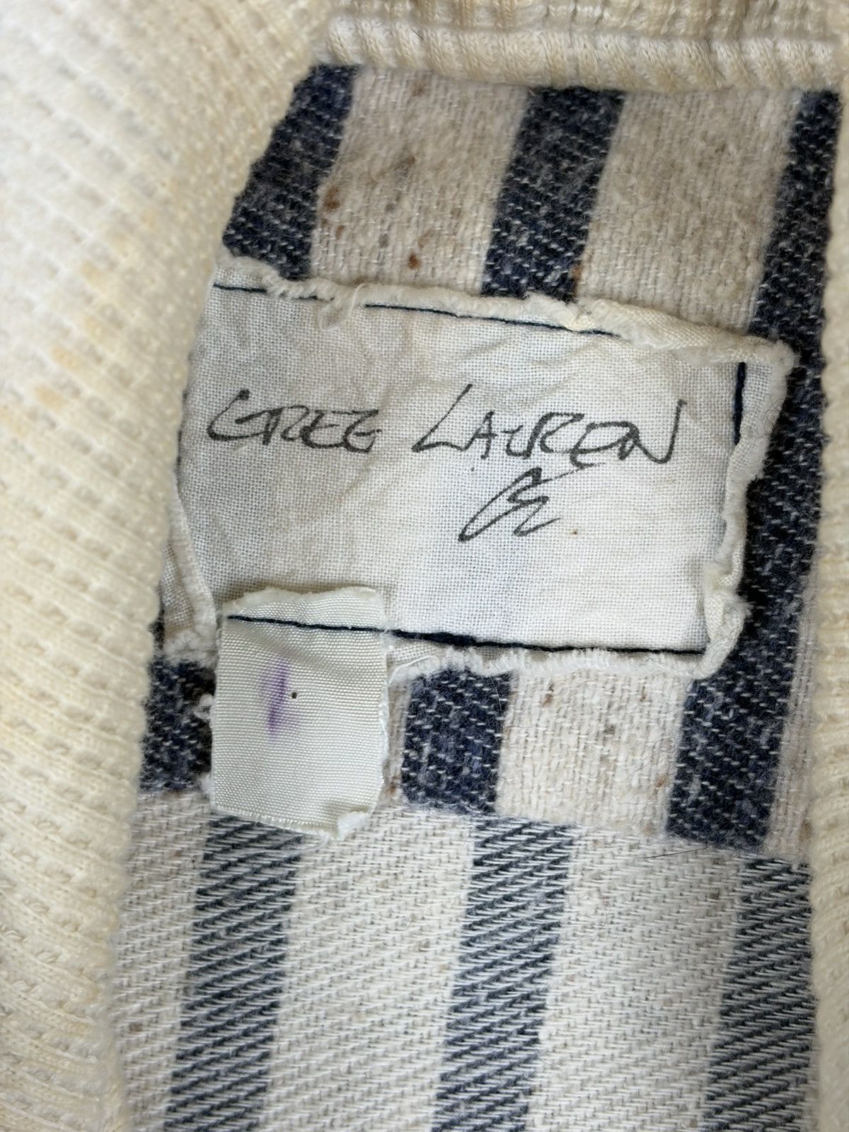 Greg Lauren Stripe Baja Studio Hoodie Size US M / EU 48-50 / 2 - 3 Thumbnail