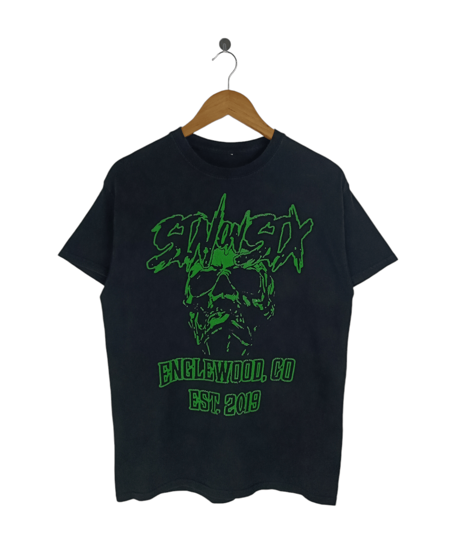 Band Tees VINTAGE SIN ON SIX BAND ENGLEWOOD TEE METAL ROCK BAND Size US M / EU 48-50 / 2 - 1 Thumbnail