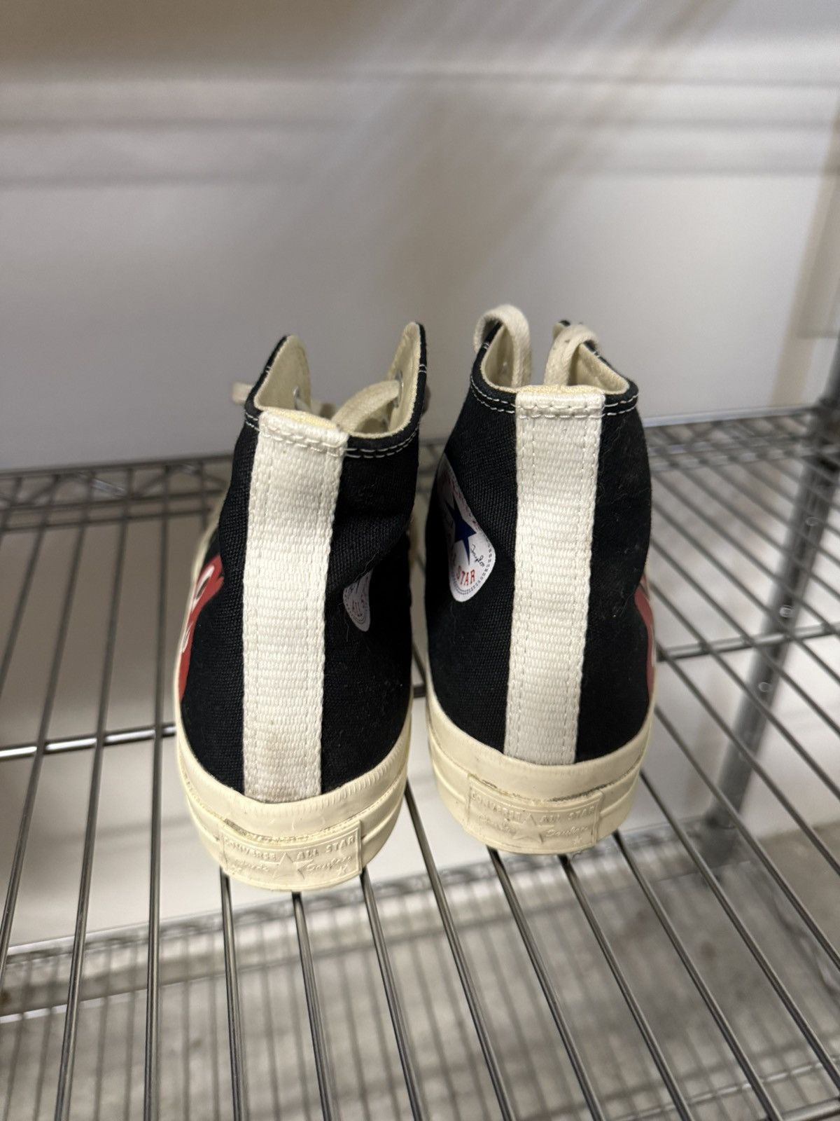 Comme des Garcons PLAY × Converse cdg red heart chuck taylor size 5 Size US 5 / IT 35 - 3 Thumbnail
