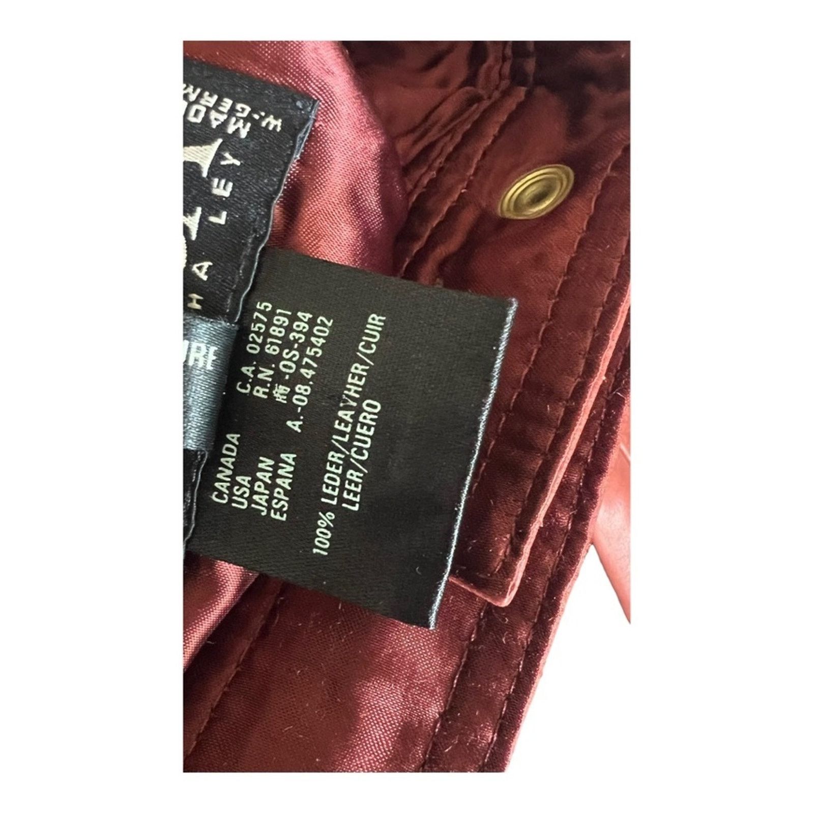 Escada 90s Escada 90s Brown Leather High Waisted Pant Size 34(US S) Size 25" / US 0 / IT 36 - 14 Thumbnail