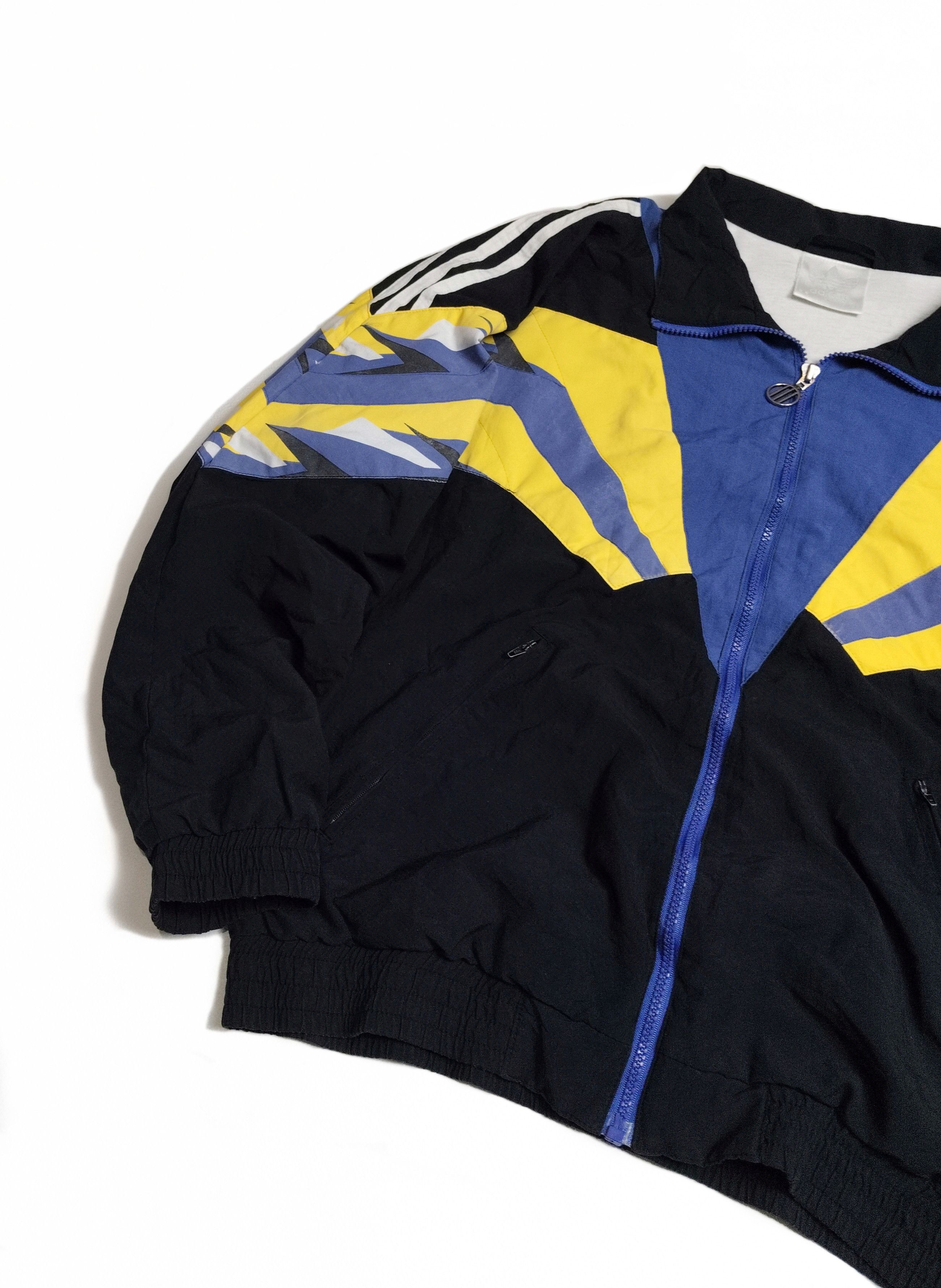 Adidas 💥SOLD💥 Vintage Adidas Geometric Pattern Track Jacket Size US L / EU 52-54 / 3 - 9 Thumbnail