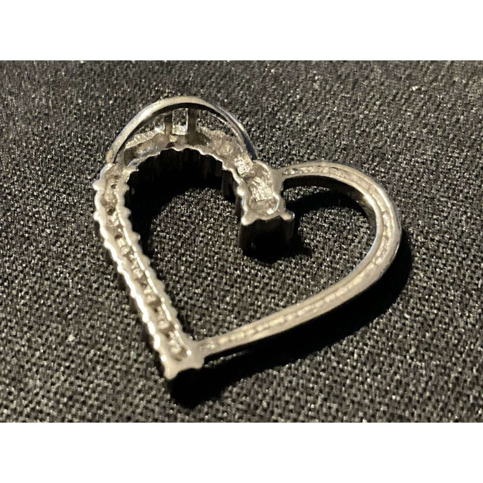 Other 925 Silver Vintage Genuine Diamond Pendant Size ONE SIZE - 5 Thumbnail